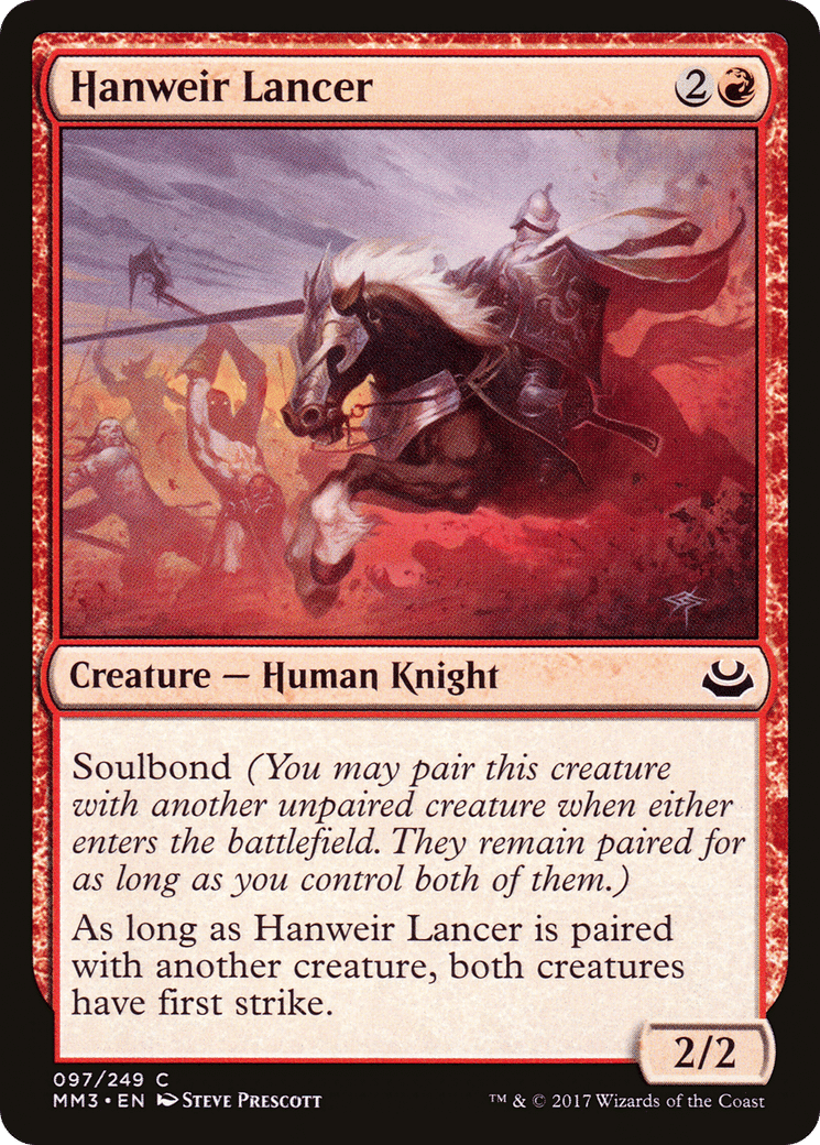 Lancier de Hanweir — Modern Masters 2017 — Magic: The Gathering