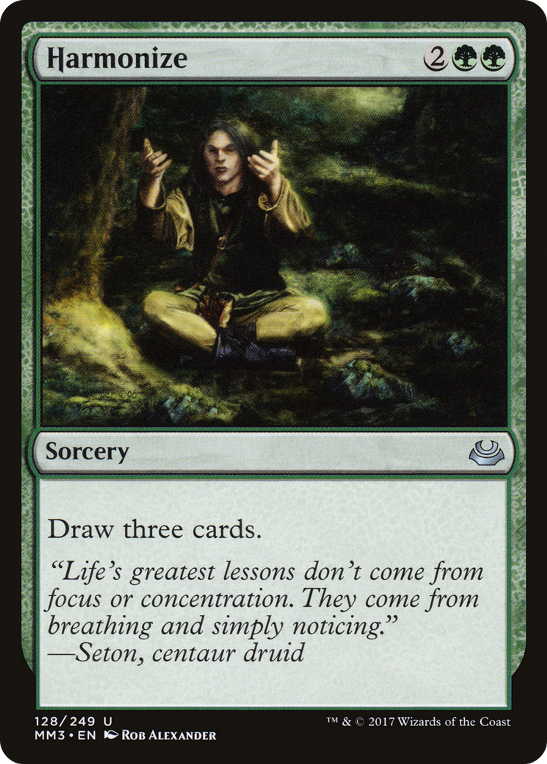 Harmonize — Modern Masters 2017 — Magic: The Gathering