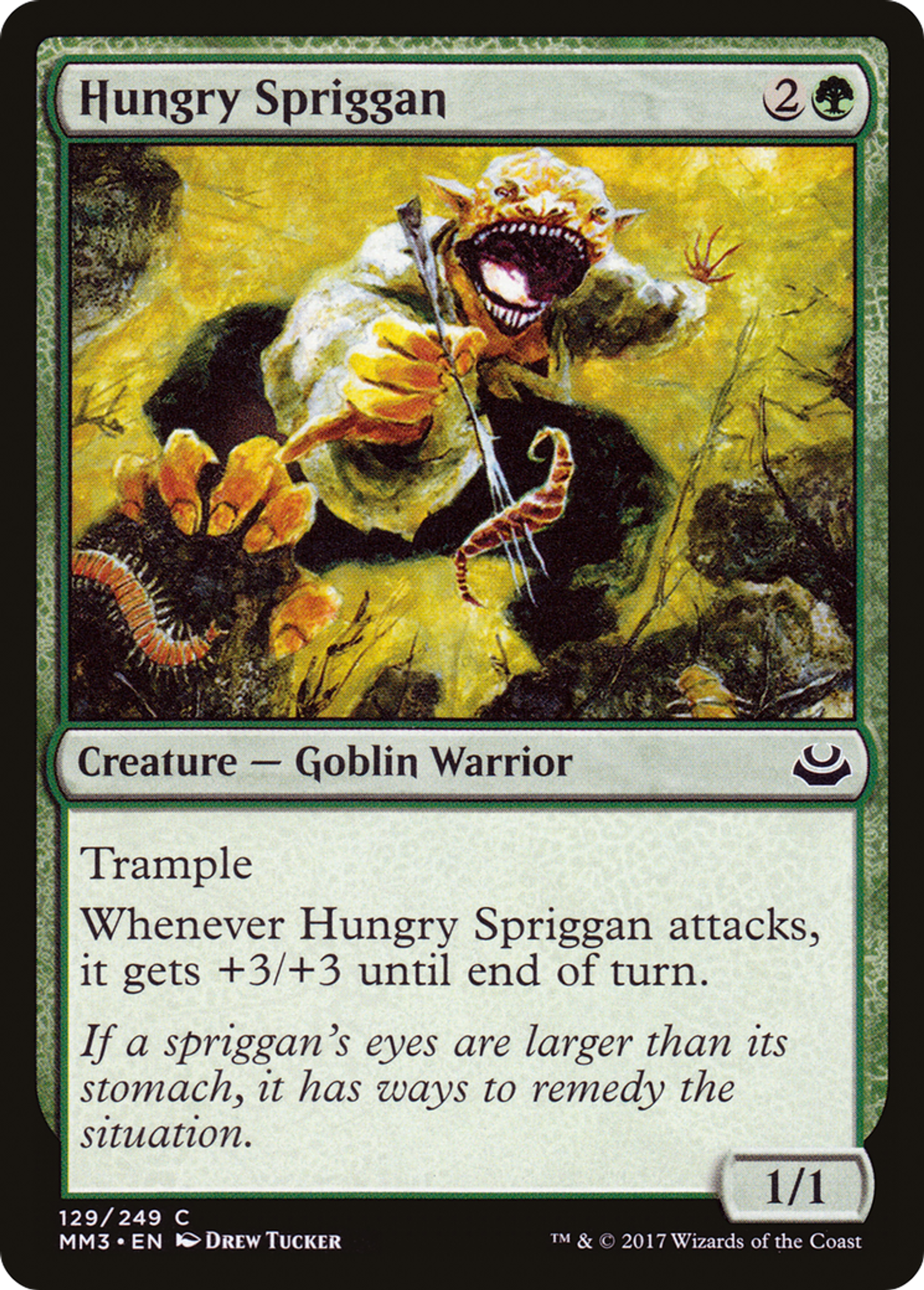 Hungry Spriggan — Modern Masters 2017 — Magic: The Gathering
