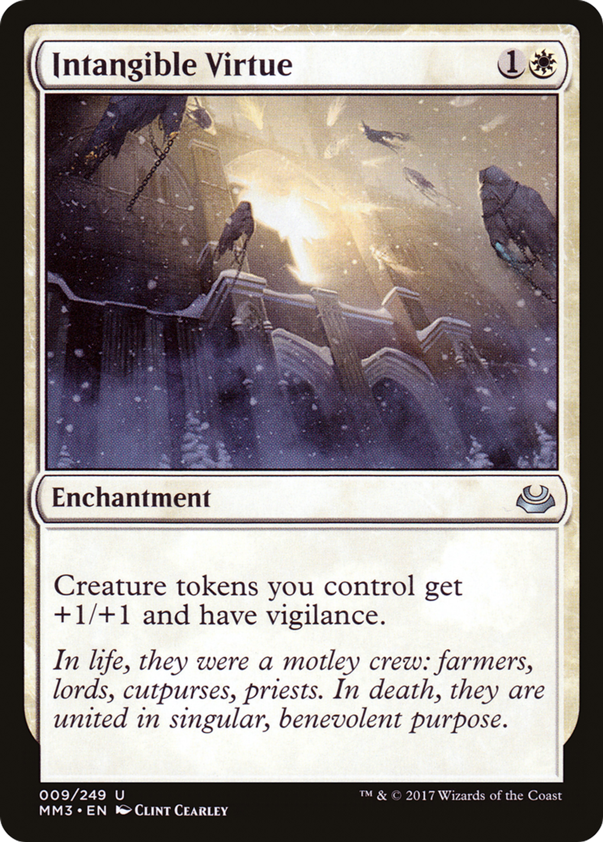 Intangible Virtue — Modern Masters 2017 — Magic: The Gathering