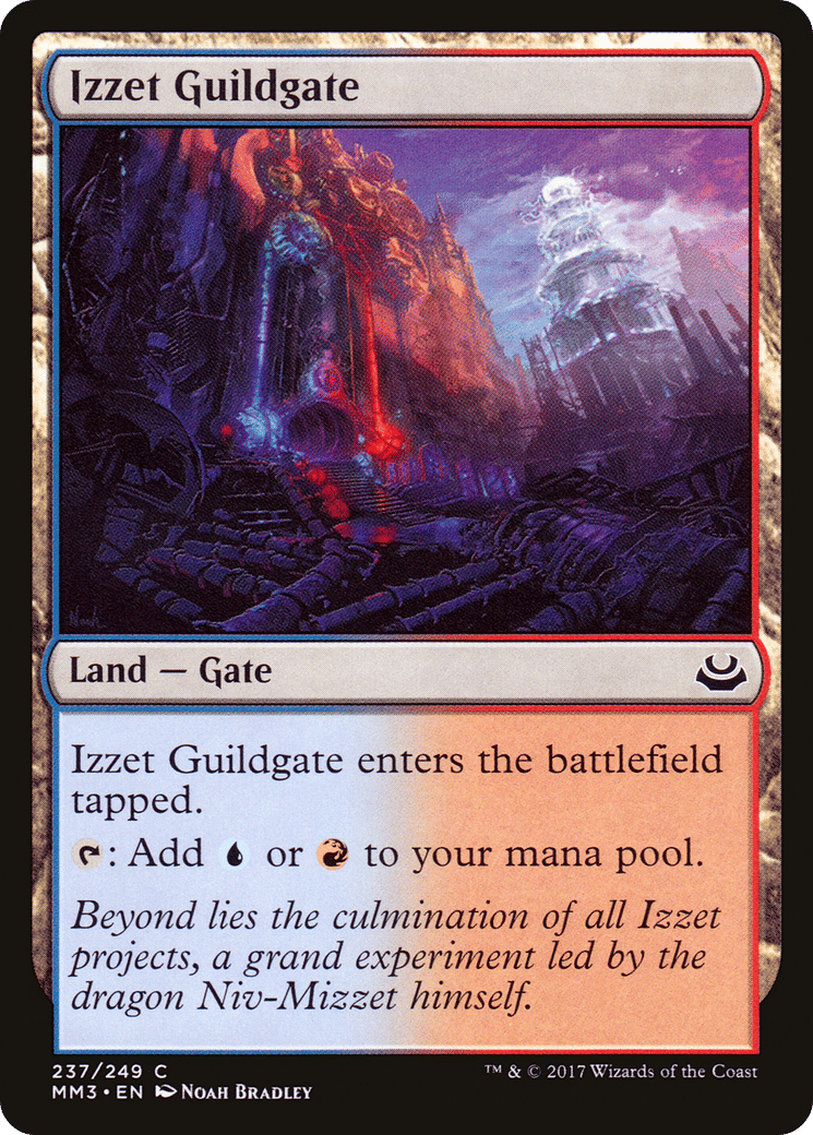 Izzet Guildgate — Modern Masters 2017 — Magic: The Gathering