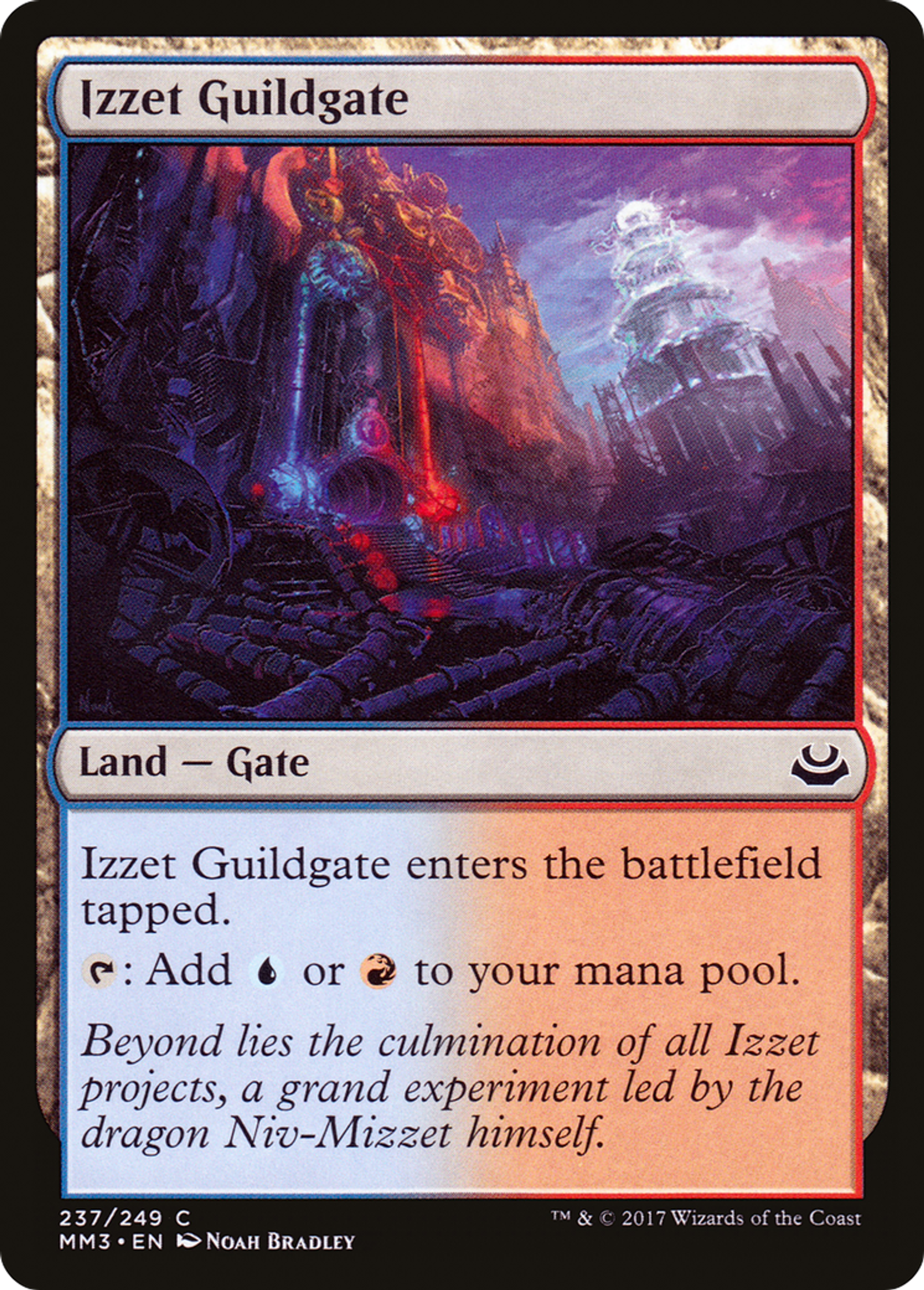 Izzet Guildgate — Modern Masters 2017 — Magic: The Gathering