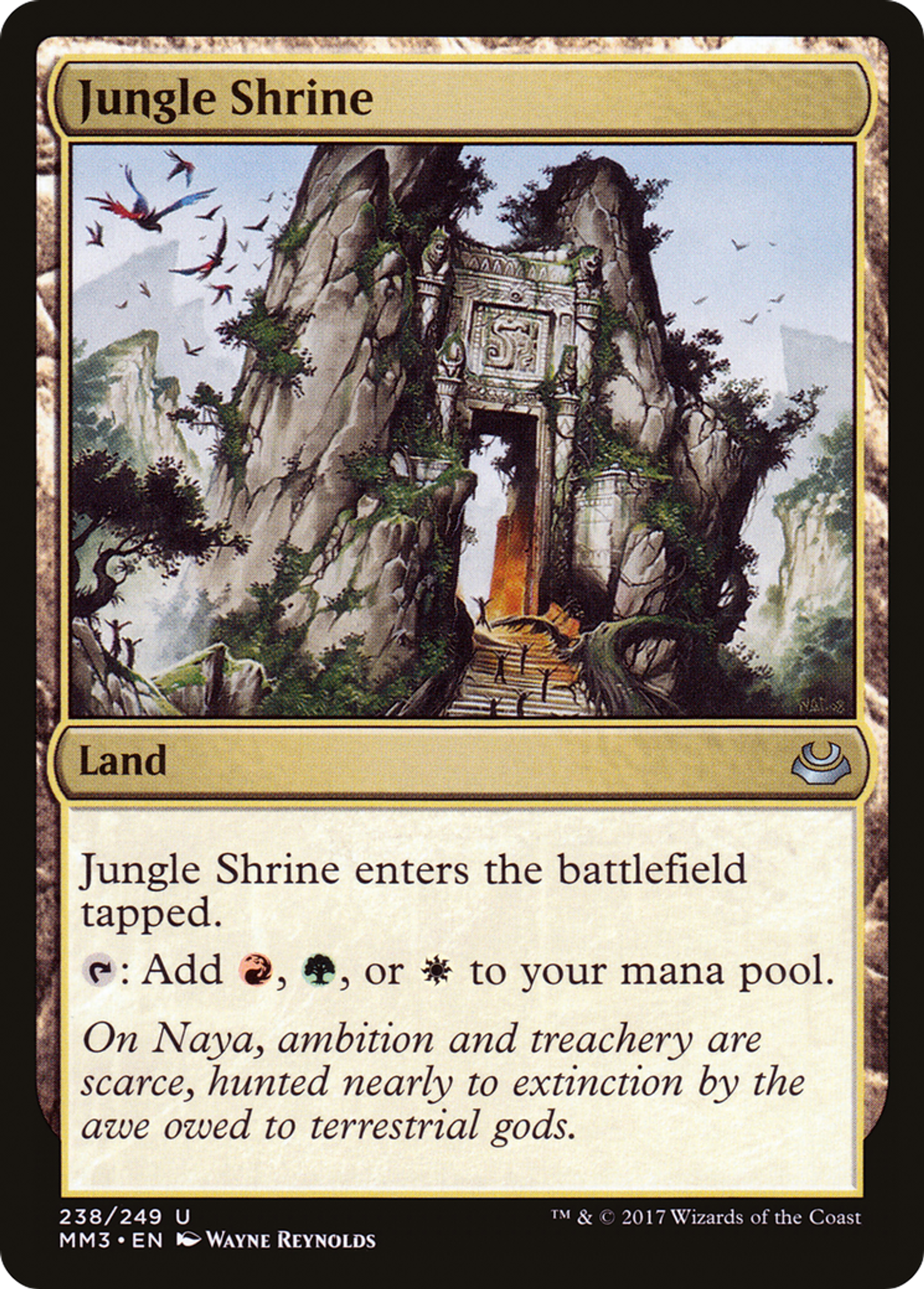 Jungle Shrine — Modern Masters 2017 — Magic: The Gathering