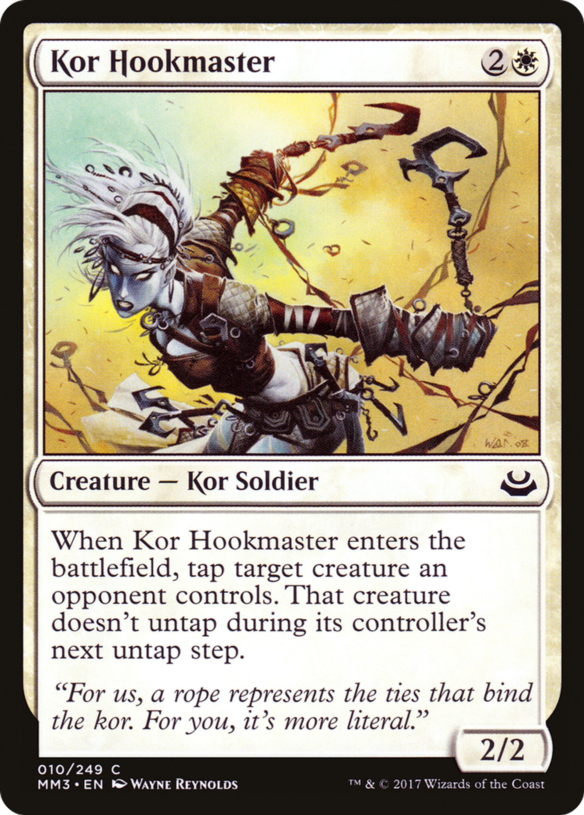 Kor Hookmaster — Modern Masters 2017 — Magic: The Gathering