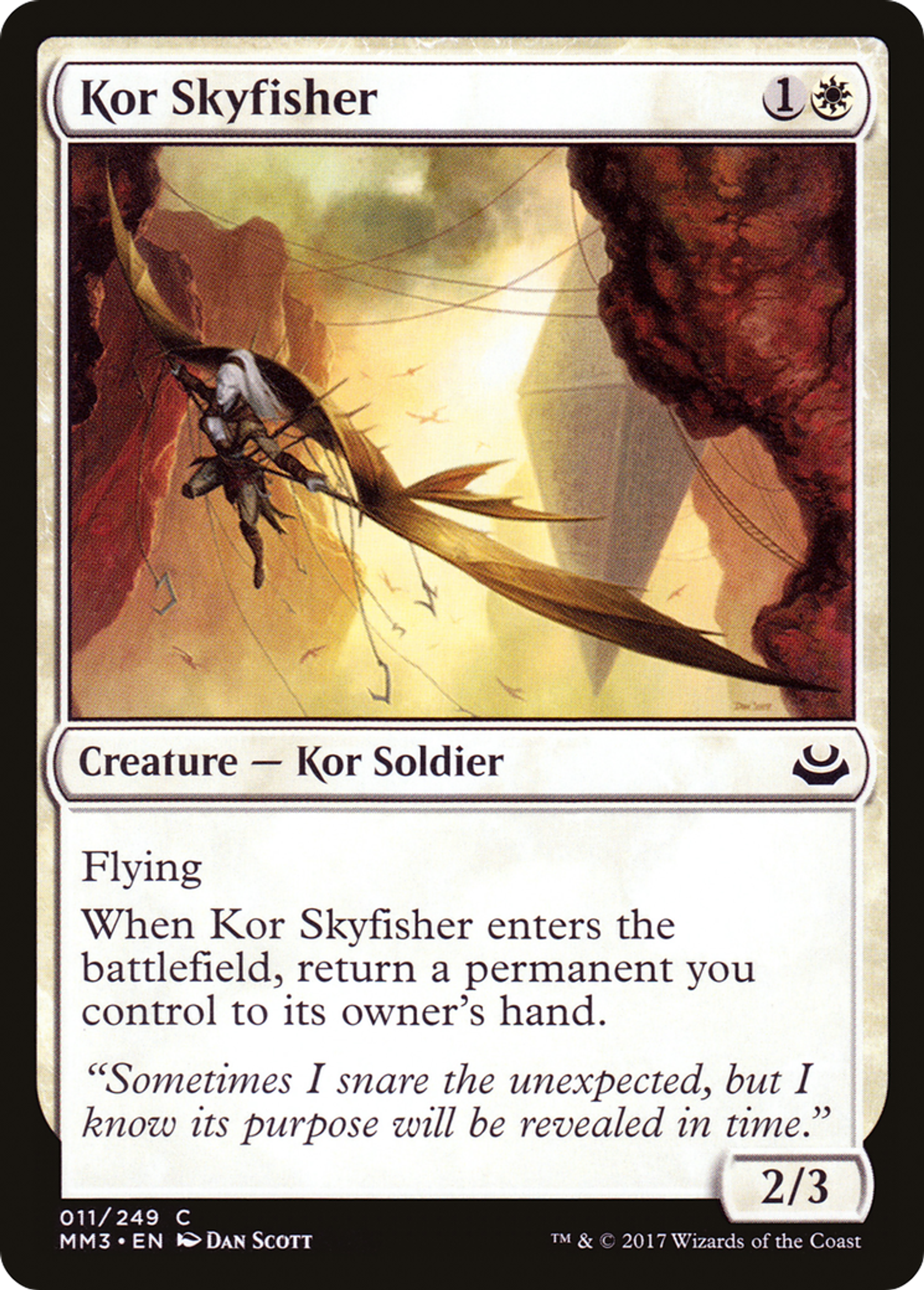 Kor Skyfisher — Modern Masters 2017 — Magic: The Gathering
