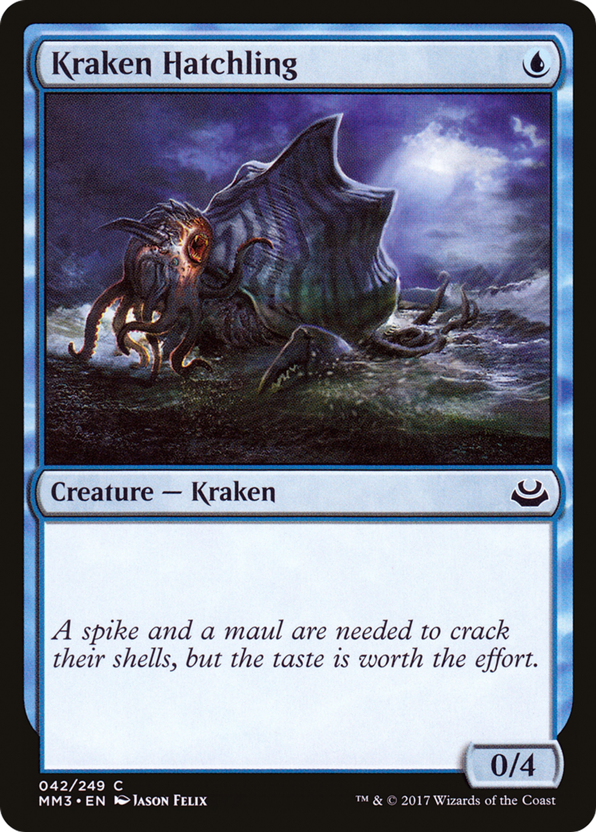 Kraken Hatchling — Modern Masters 2017 — Magic: The Gathering