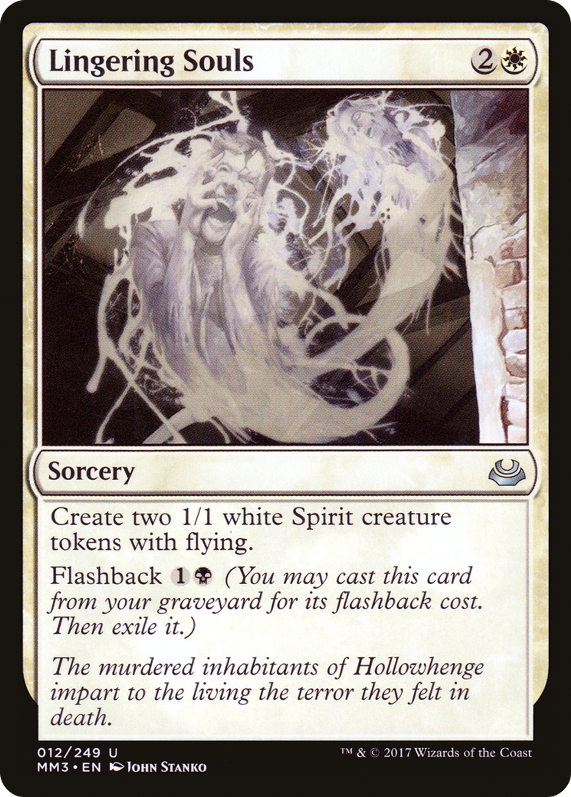 Lingering Souls — Modern Masters 2017 — Magic: The Gathering