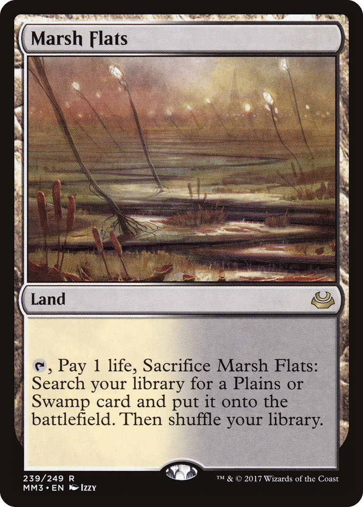 Marsh Flats — Modern Masters 2017 — Magic: The Gathering