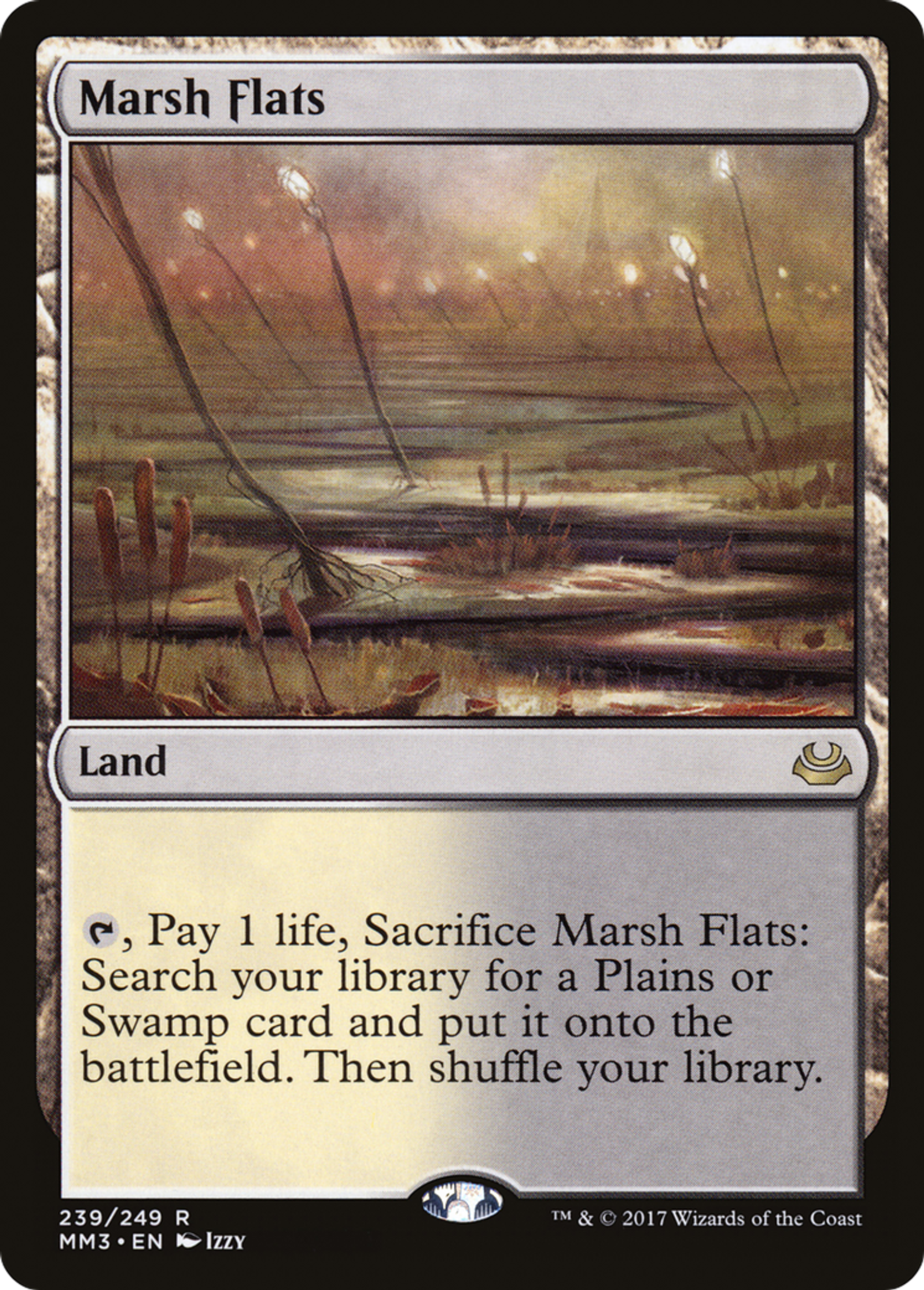 Marsh Flats — Modern Masters 2017 — Magic: The Gathering