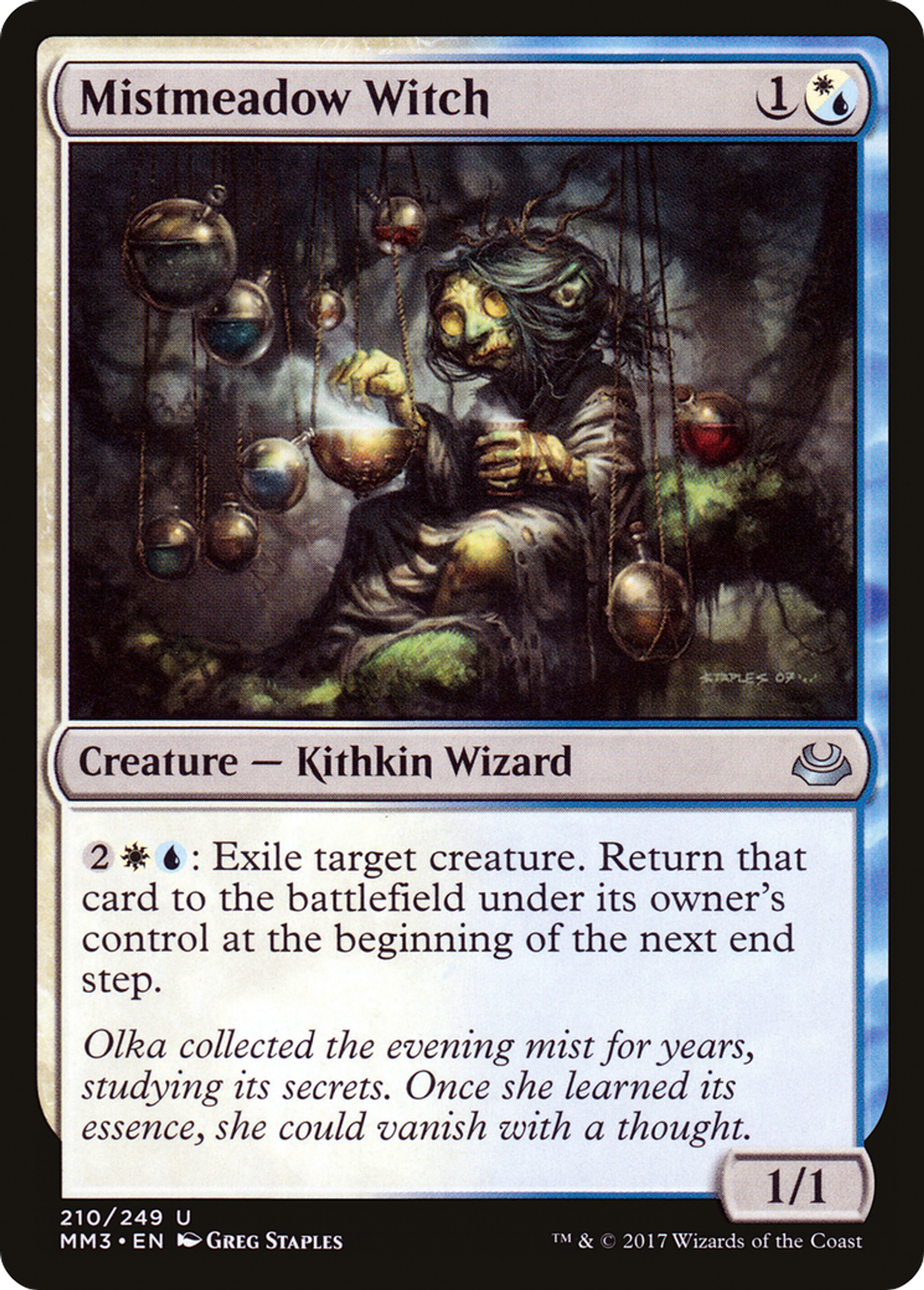 Mistmeadow Witch — Modern Masters 2017 — Magic: The Gathering