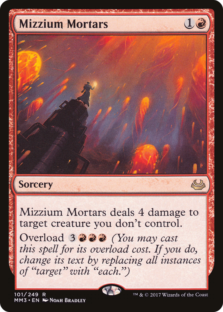 Mortiers de mizzium — Modern Masters 2017 — Magic: The Gathering