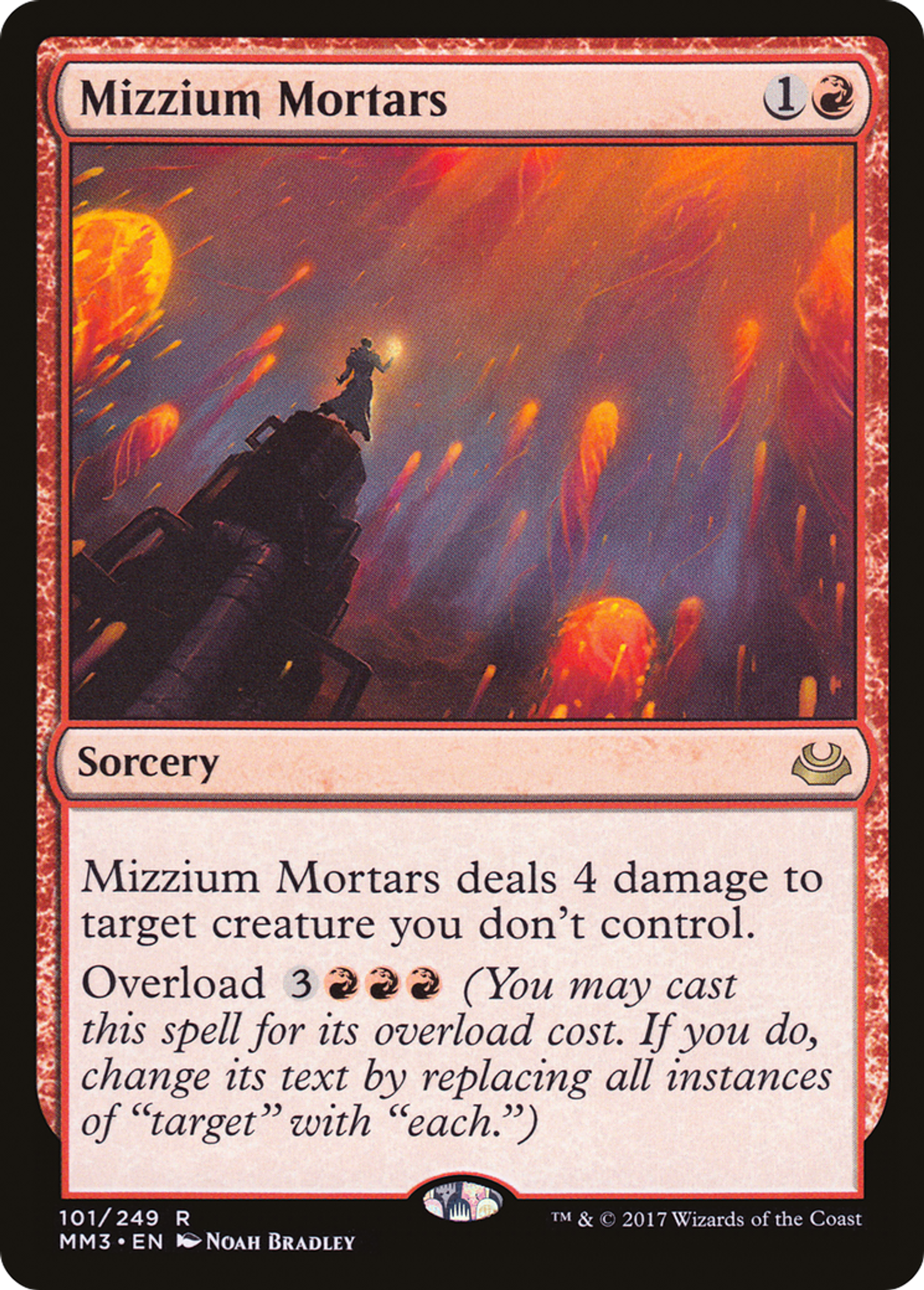 Mizzium Mortars — Modern Masters 2017 — Magic: The Gathering