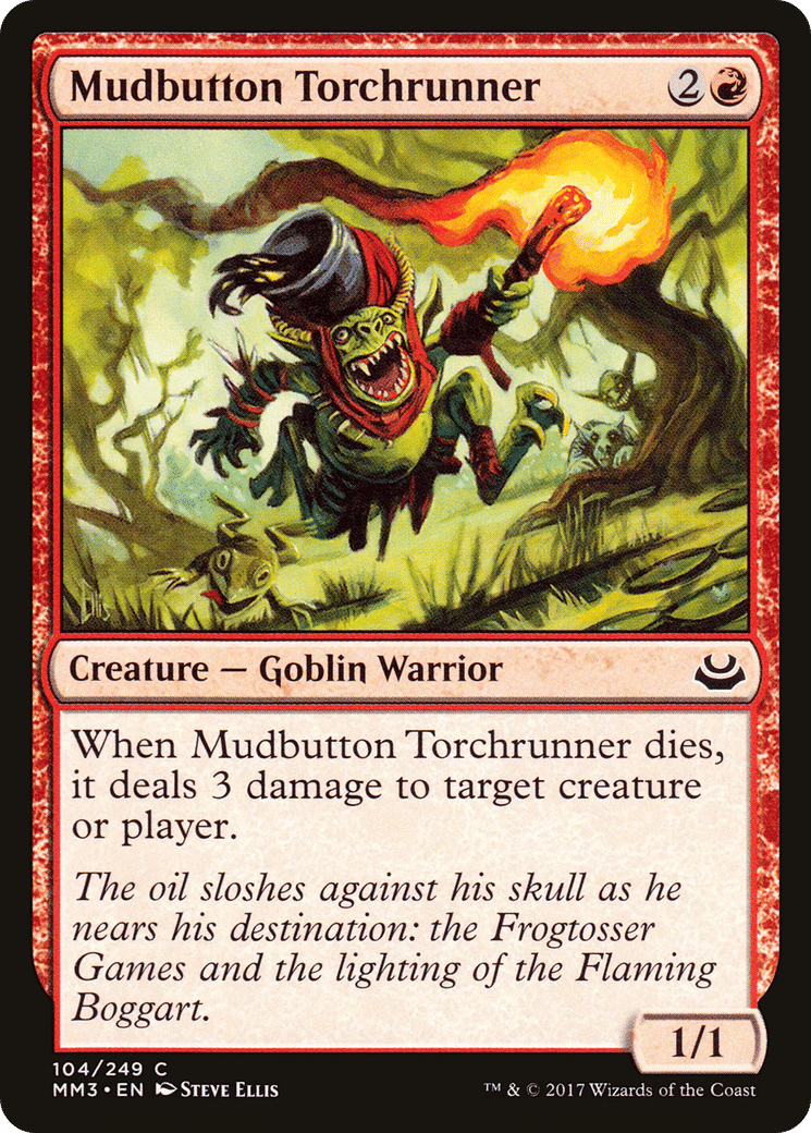 Mudbutton Torchrunner — Modern Masters 2017 — Magic: The Gathering