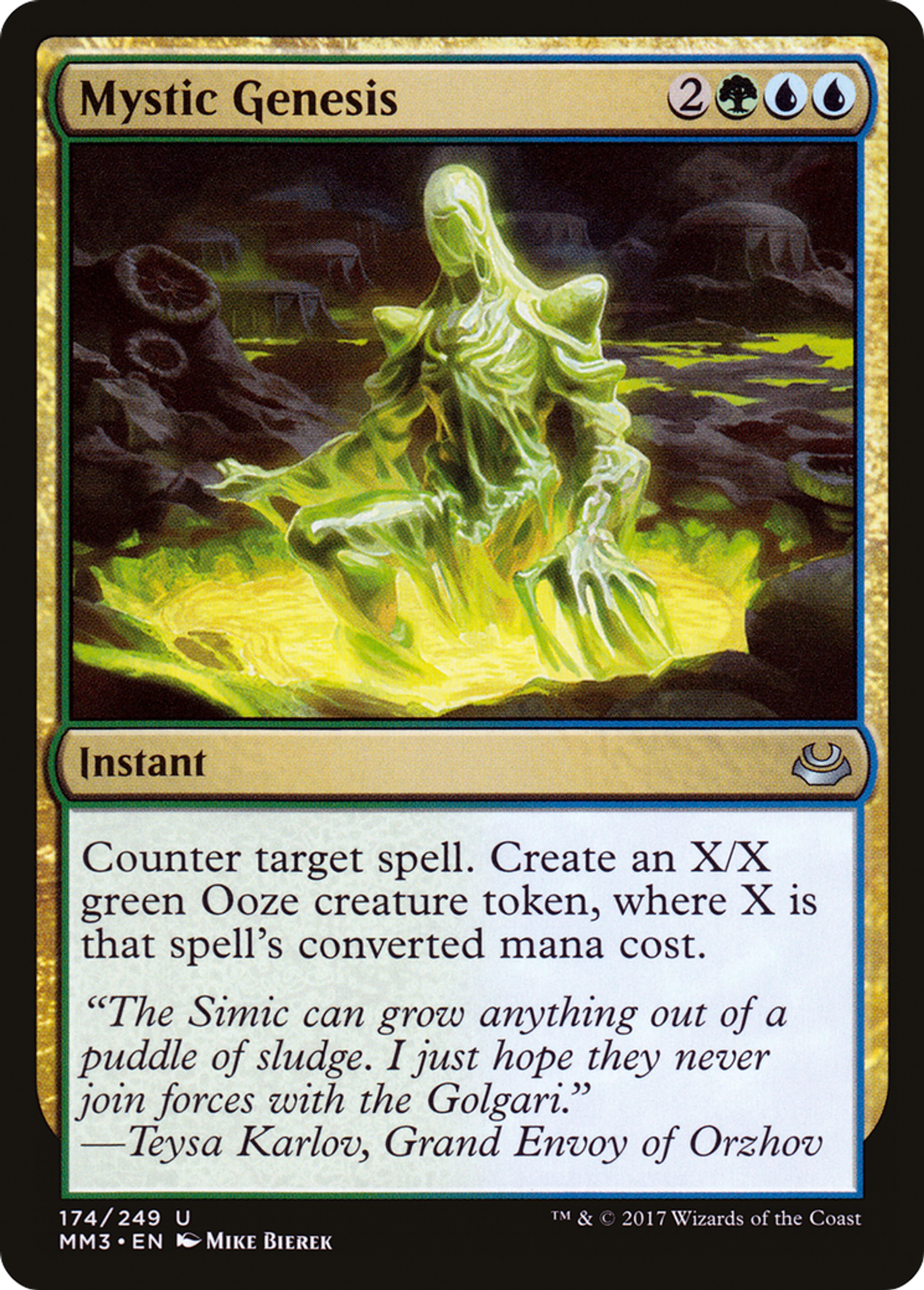 Mystic Genesis — Modern Masters 2017 — Magic: The Gathering