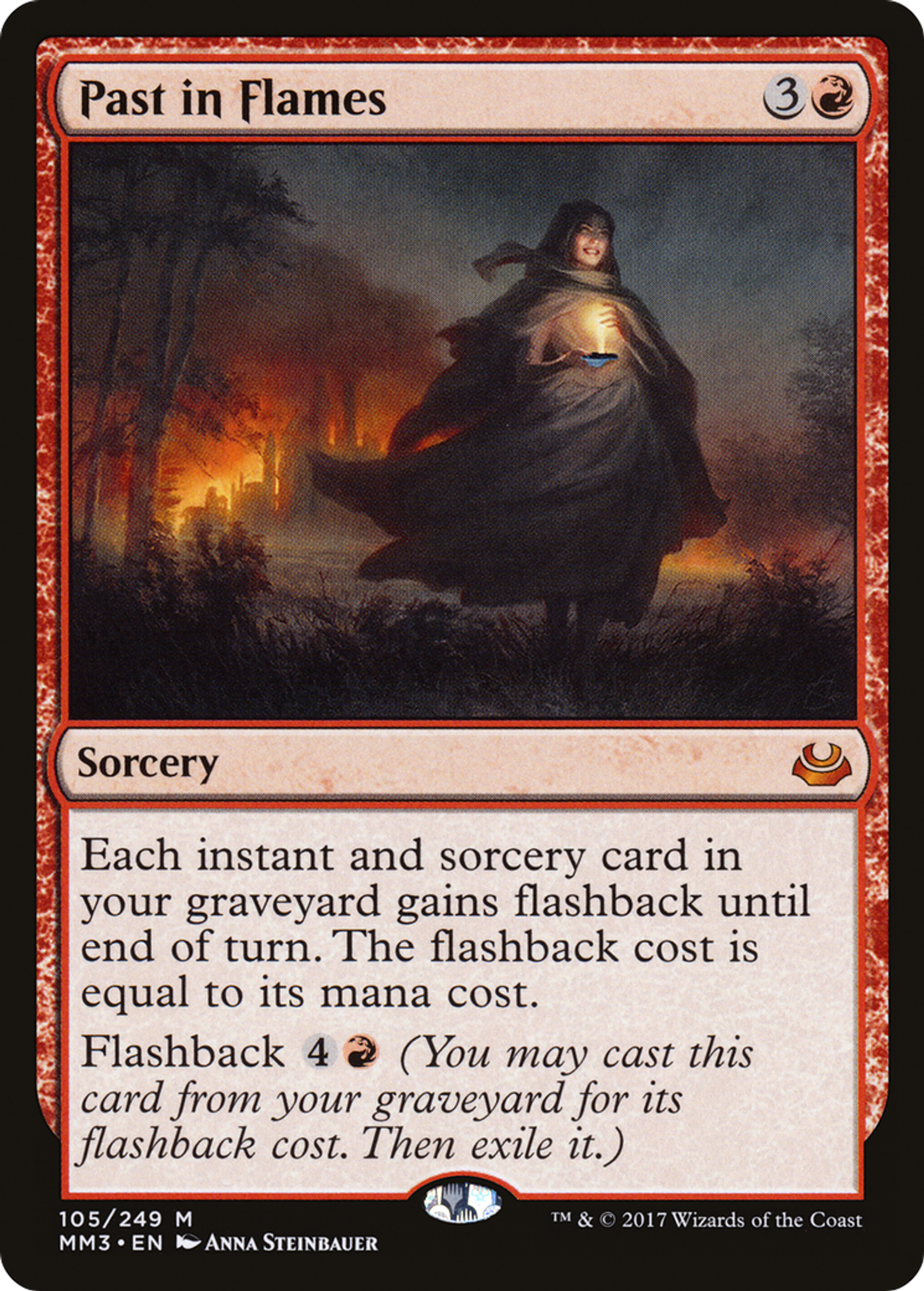 Past in Flames — Modern Masters 2017 — Magic: The Gathering