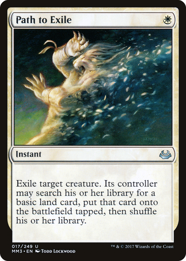 Path to Exile — Modern Masters 2017 — Magic: The Gathering