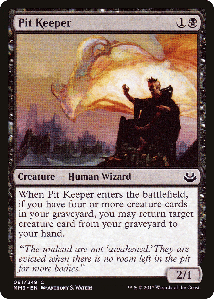 Pit Keeper — Modern Masters 2017 — Magic: The Gathering