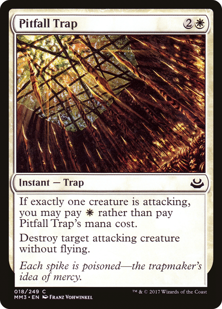 Pitfall Trap — Modern Masters 2017 — Magic: The Gathering