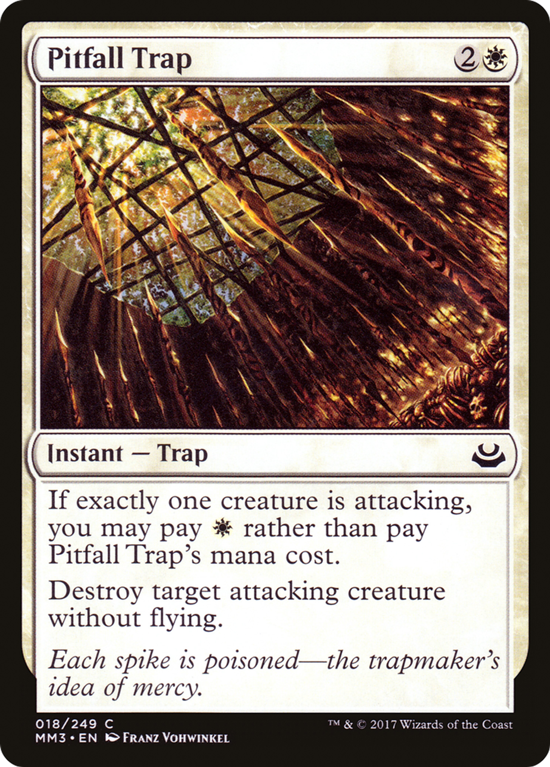 Pitfall Trap — Modern Masters 2017 — Magic: The Gathering