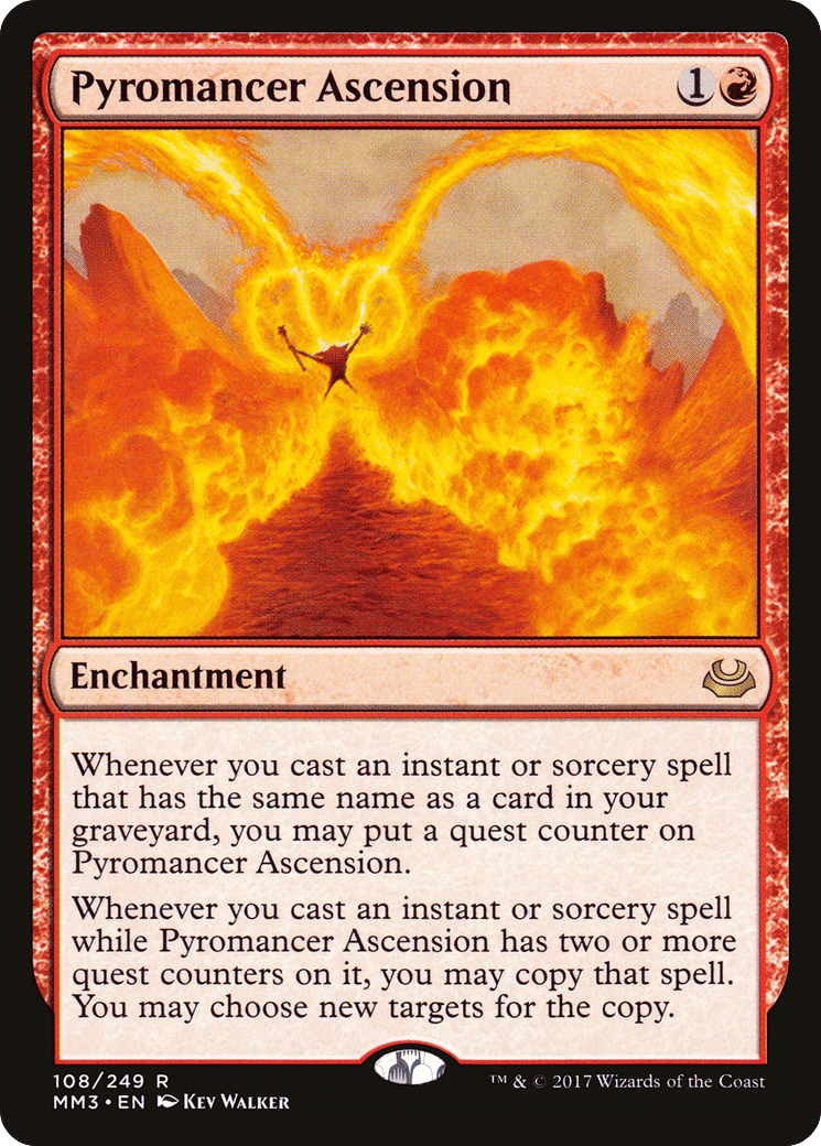 Pyromancer Ascension — Modern Masters 2017 — Magic: The Gathering