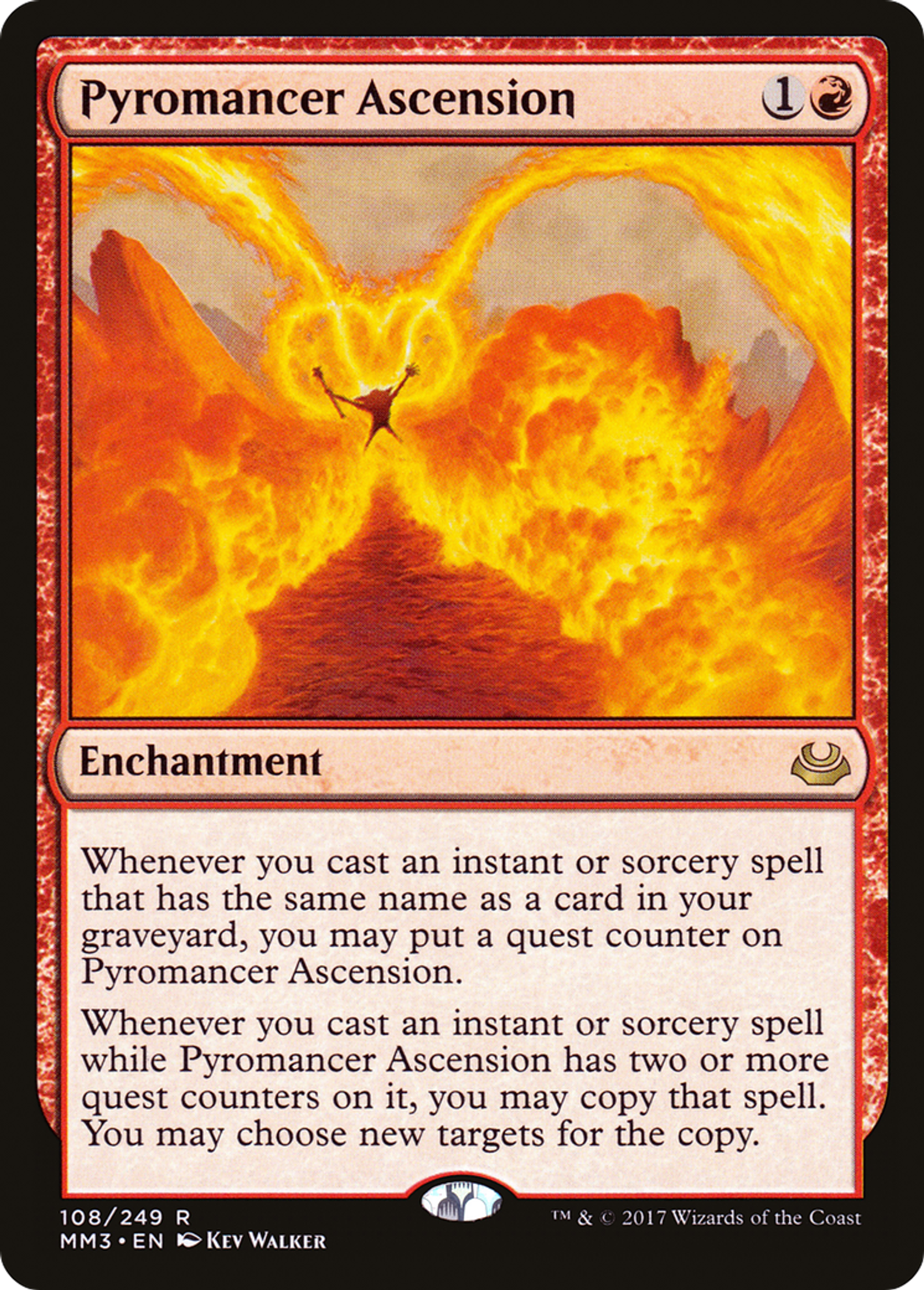 Pyromancer Ascension — Modern Masters 2017 — Magic: The Gathering