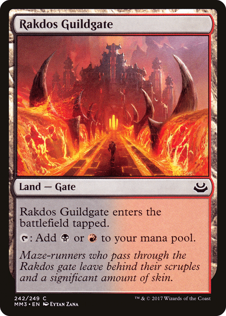 Rakdos Guildgate — Modern Masters 2017 — Magic: The Gathering