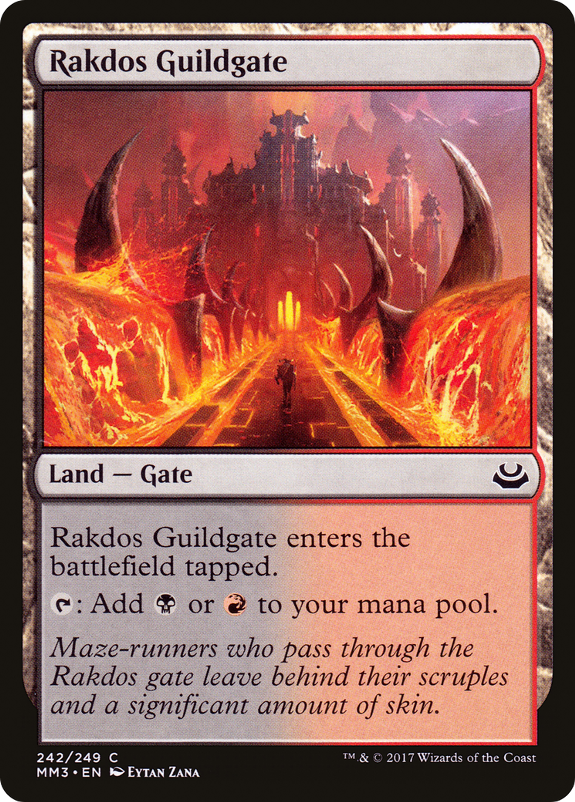 Rakdos Guildgate — Modern Masters 2017 — Magic: The Gathering