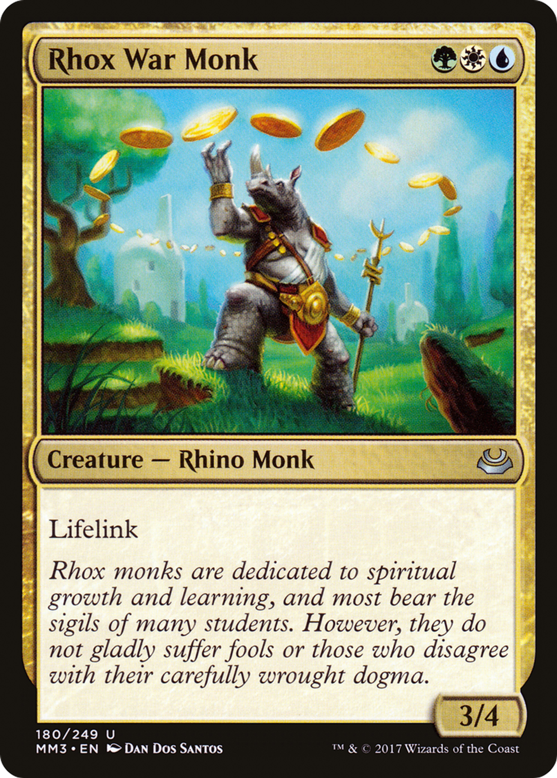 Rhox War Monk — Modern Masters 2017 — Magic: The Gathering