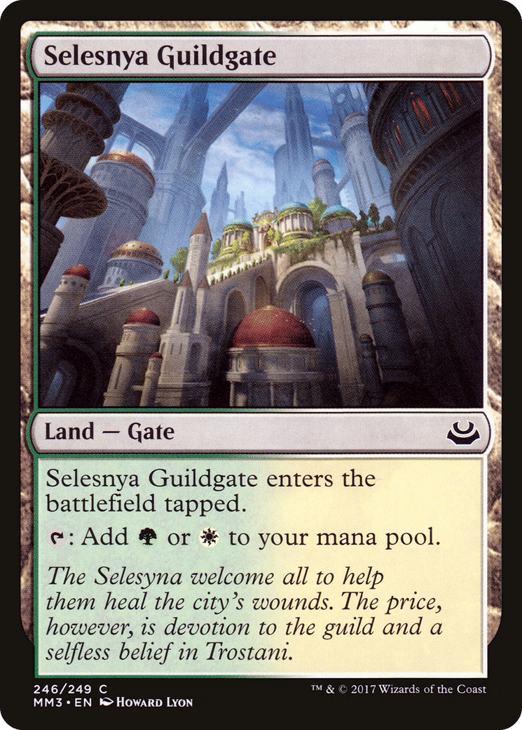 Selesnya Guildgate — Modern Masters 2017 — Magic: The Gathering