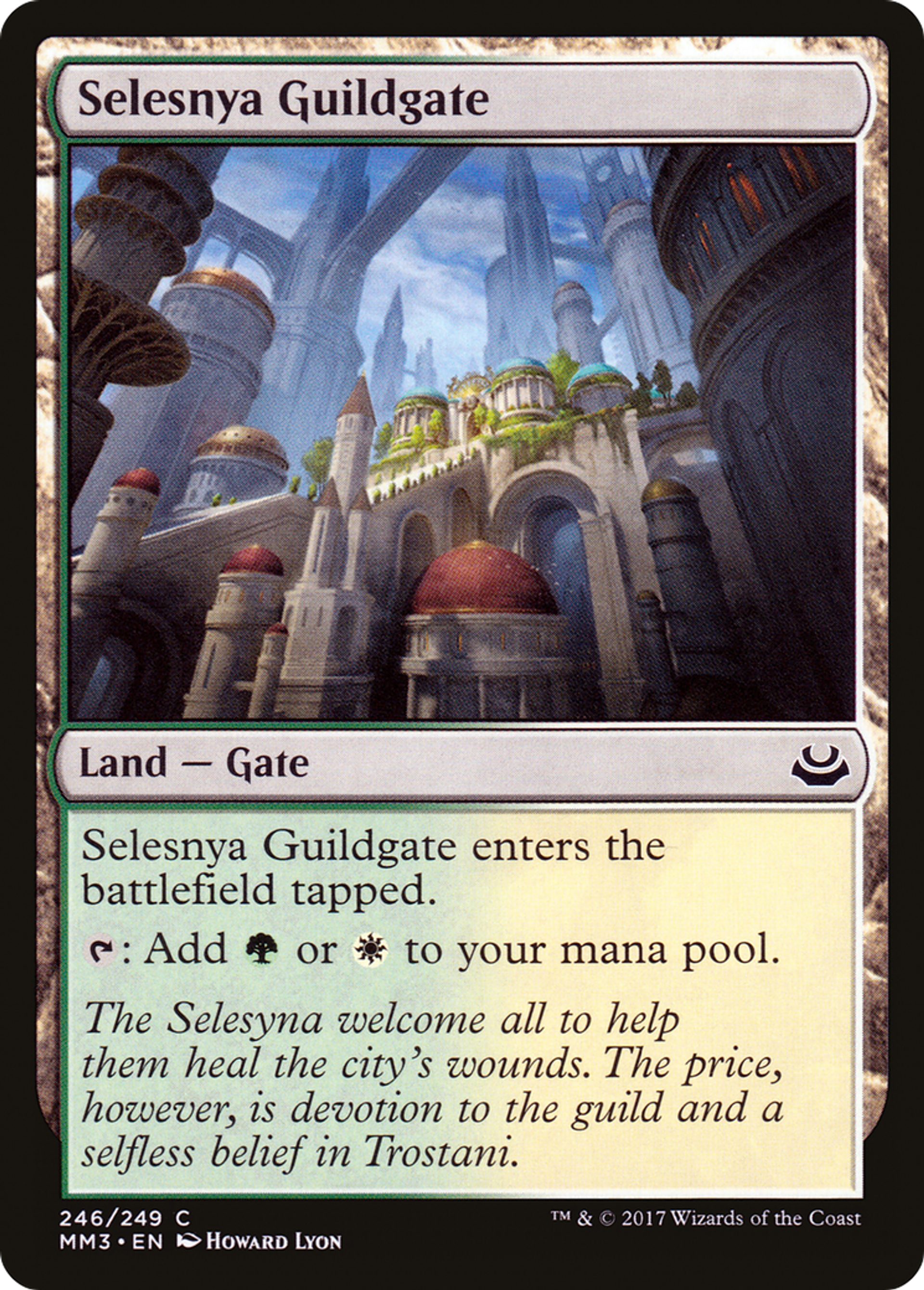 Selesnya Guildgate — Modern Masters 2017 — Magic: The Gathering