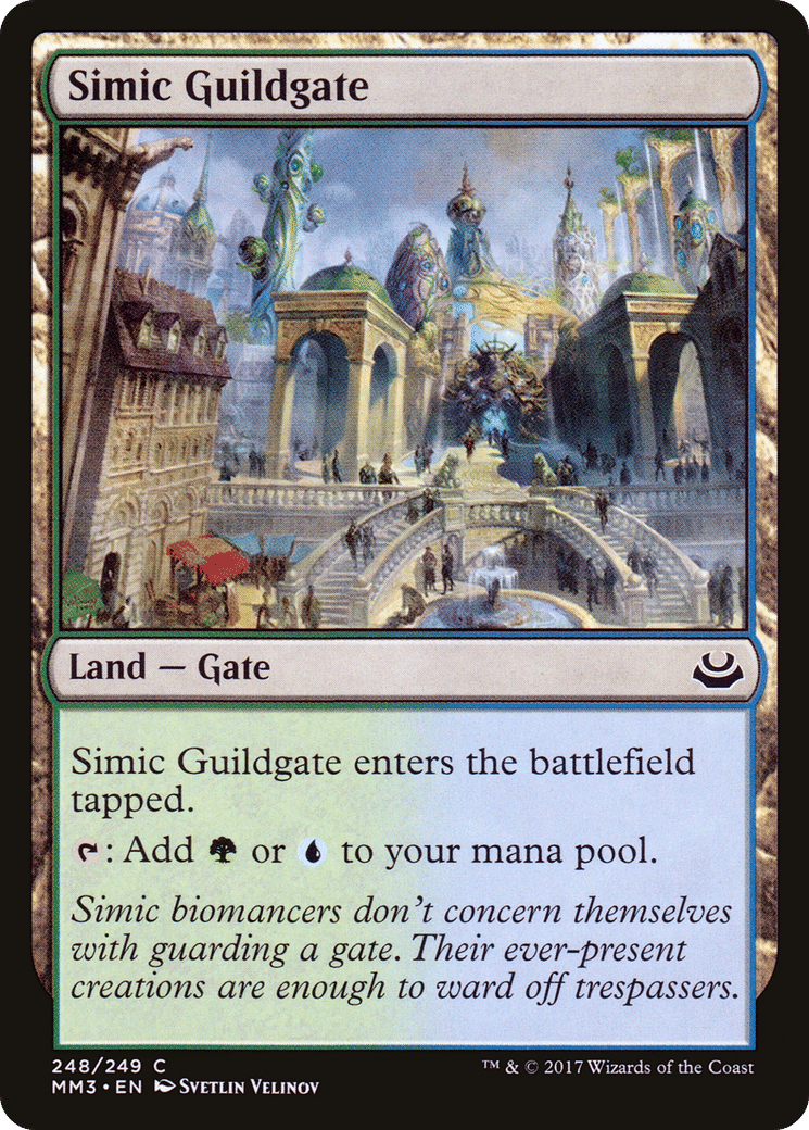 Simic Guildgate — Modern Masters 2017 — Magic: The Gathering