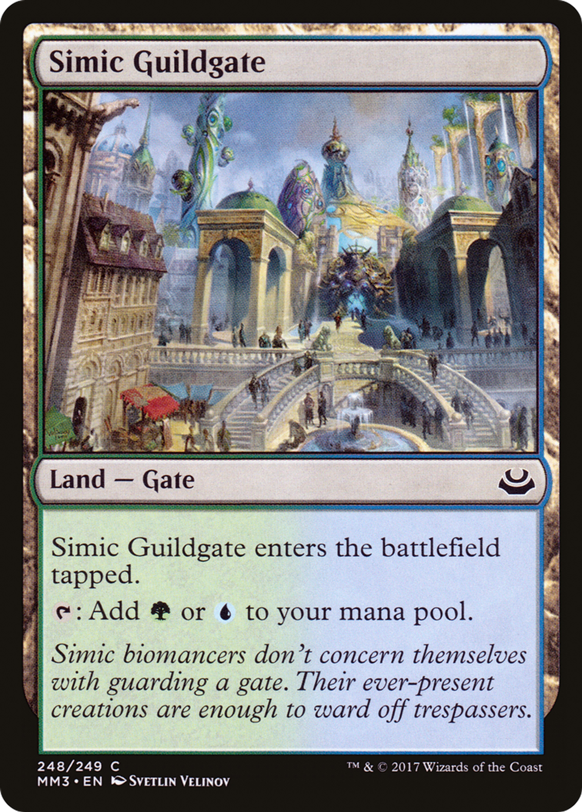Simic Guildgate — Modern Masters 2017 — Magic: The Gathering