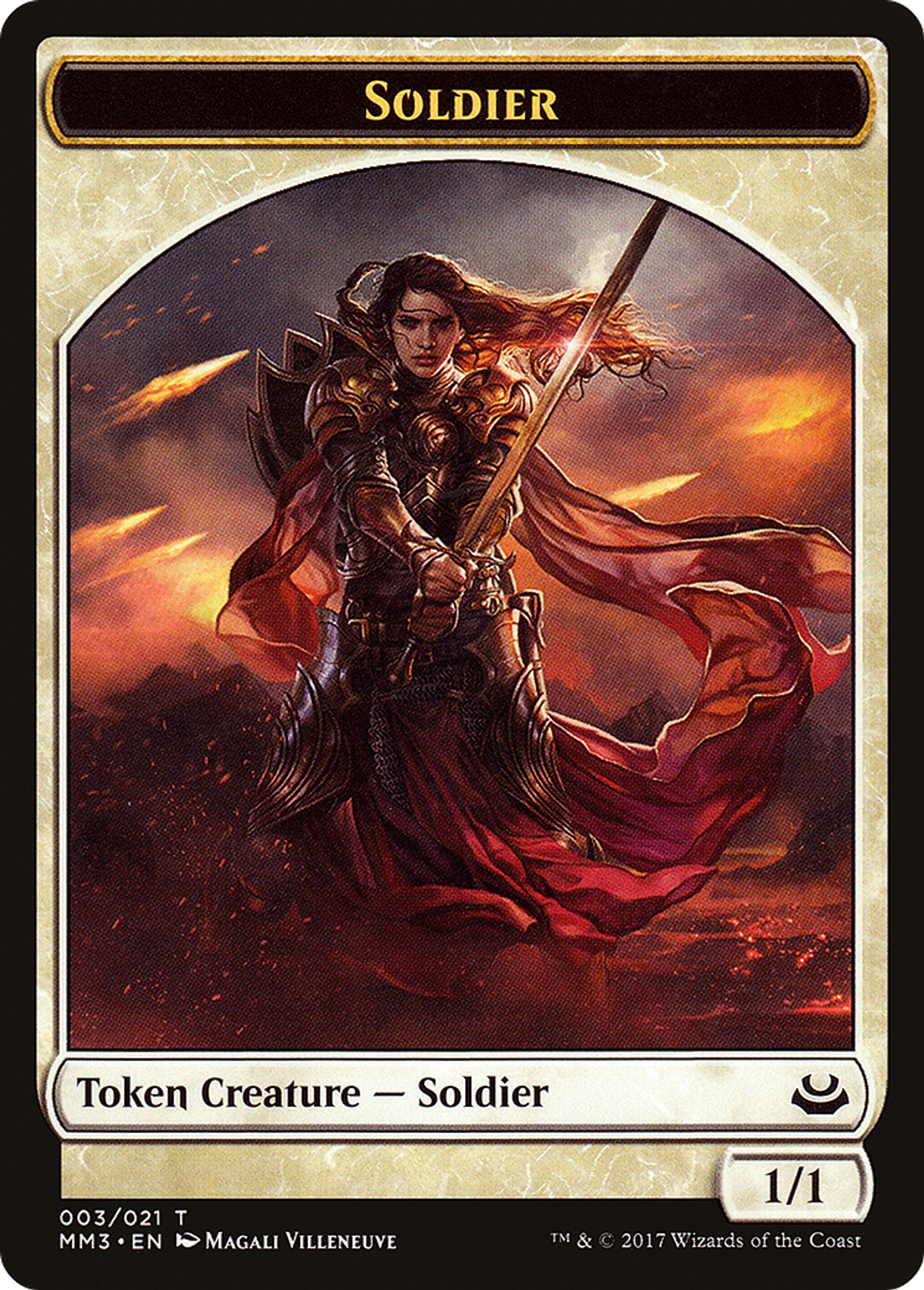 Soldier — Modern Masters 2017 — Magic: The Gathering
