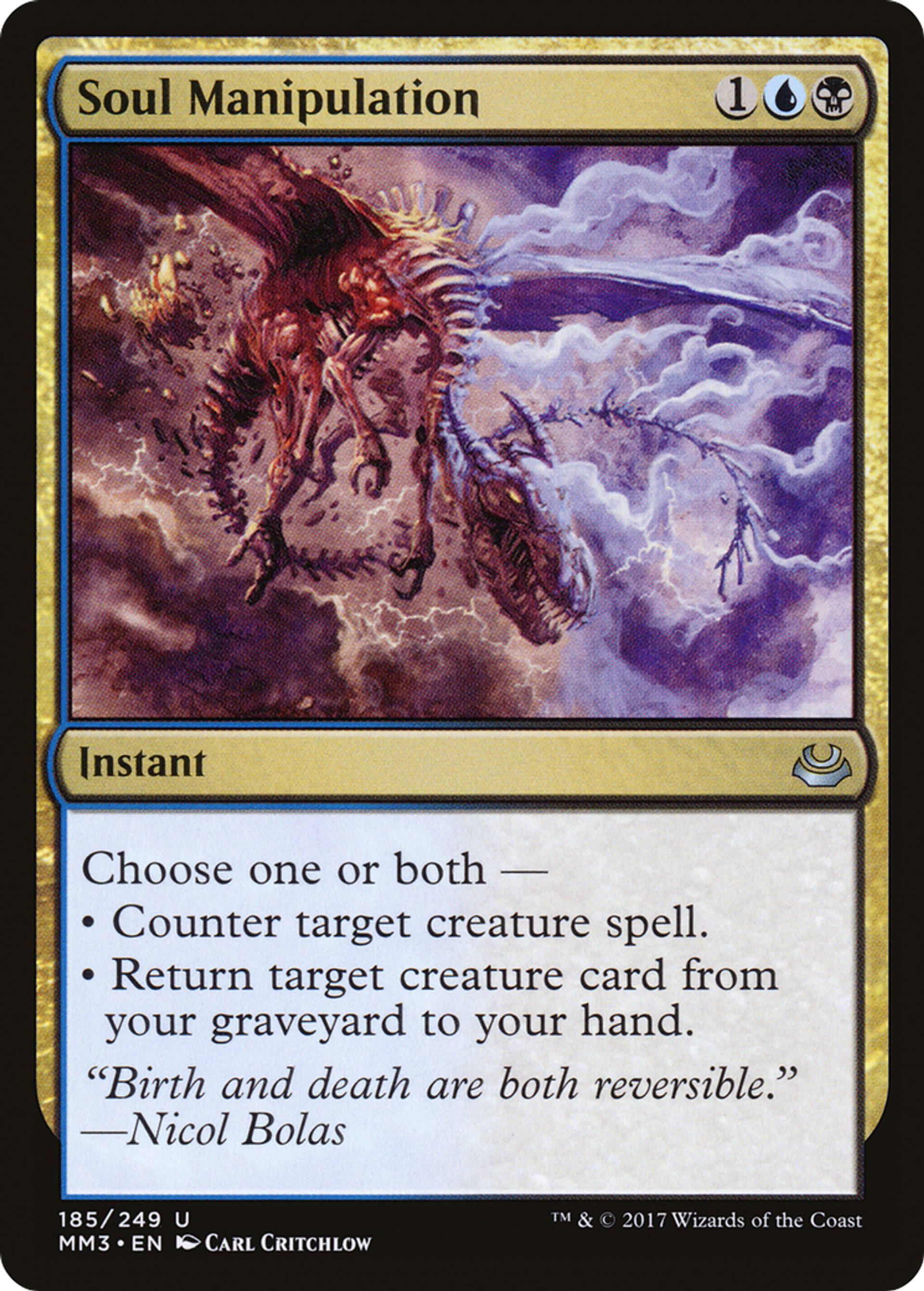 Soul Manipulation — Modern Masters 2017 — Magic: The Gathering