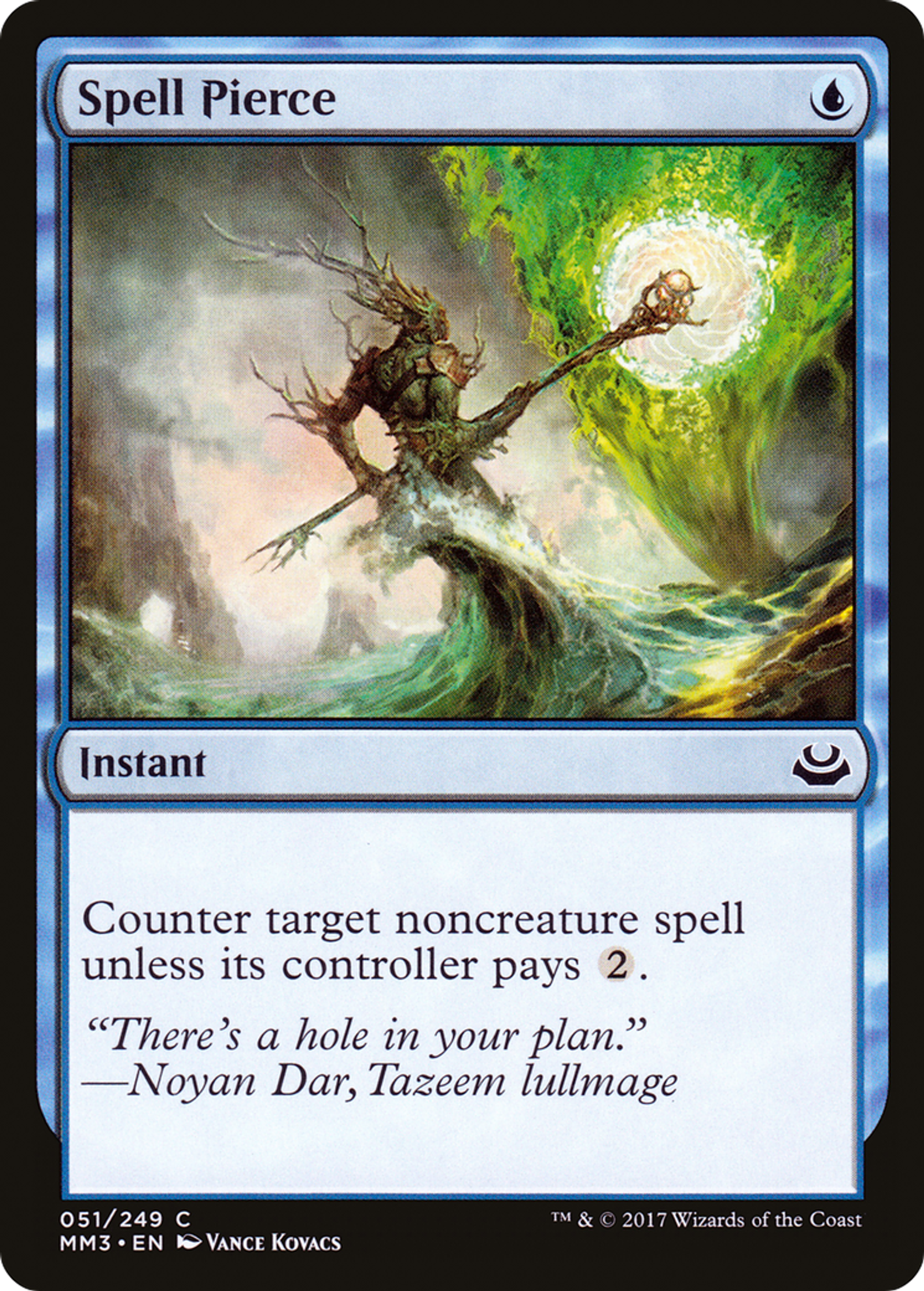 Spell Pierce — Modern Masters 2017 — Magic: The Gathering