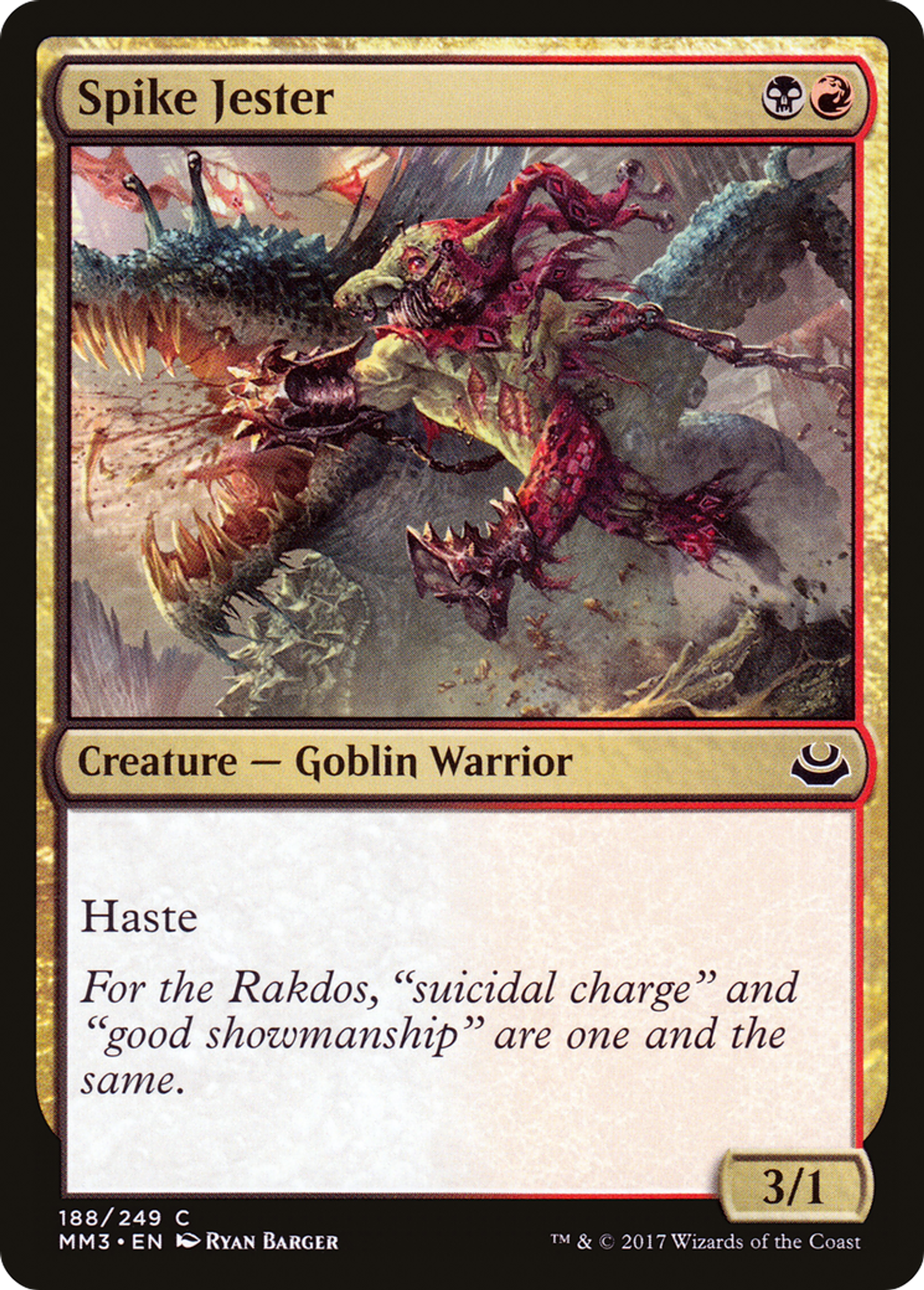 Spike Jester — Modern Masters 2017 — Magic: The Gathering