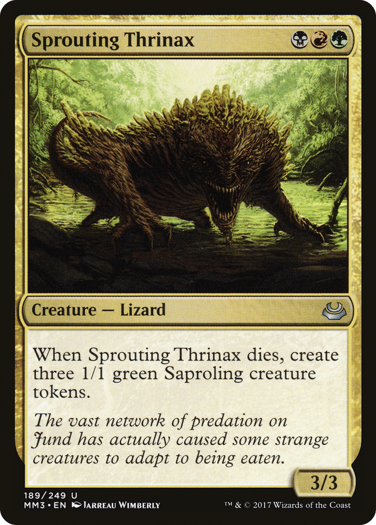 Sprouting Thrinax — Modern Masters 2017 — Magic: The Gathering