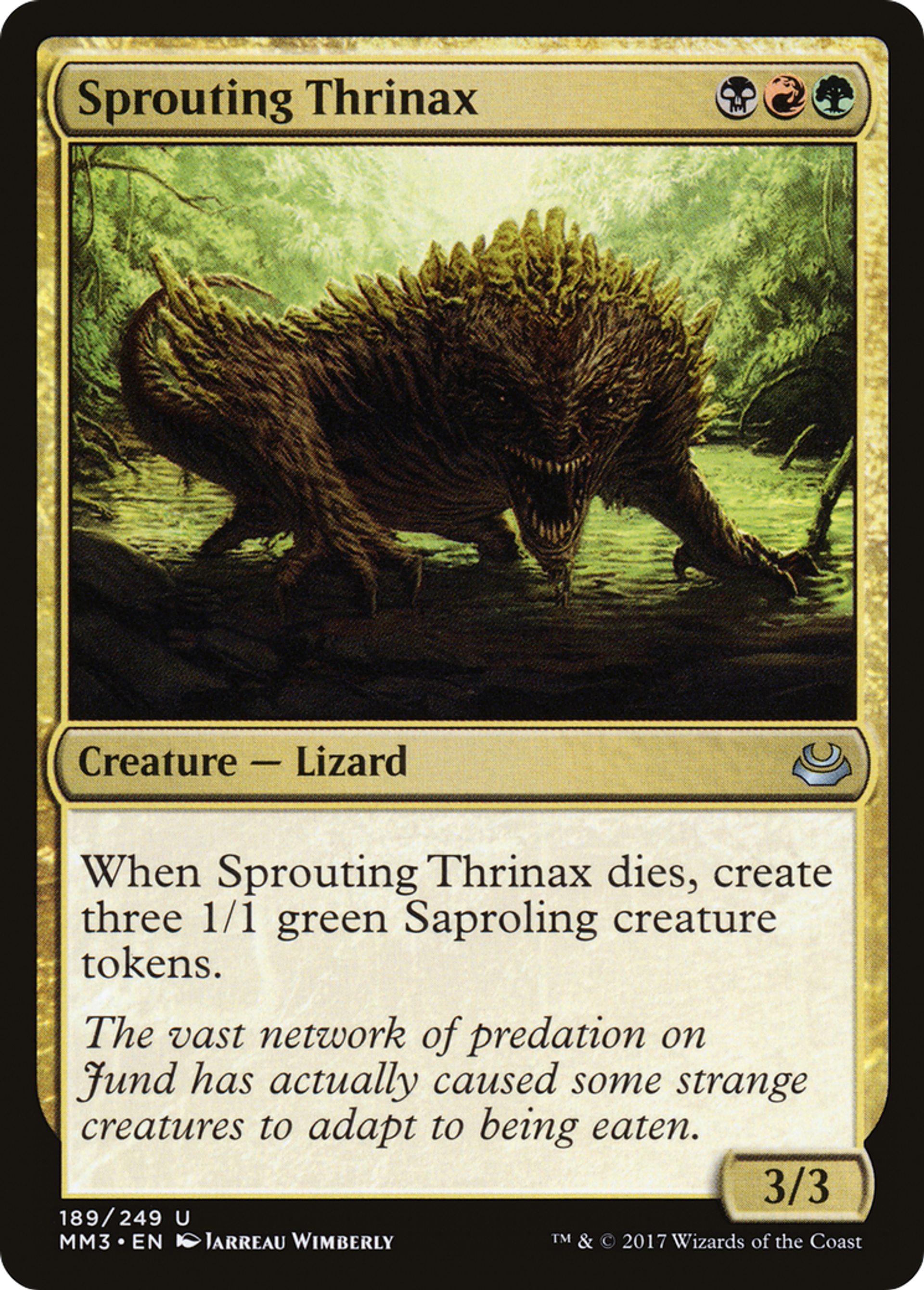 Sprouting Thrinax — Modern Masters 2017 — Magic: The Gathering