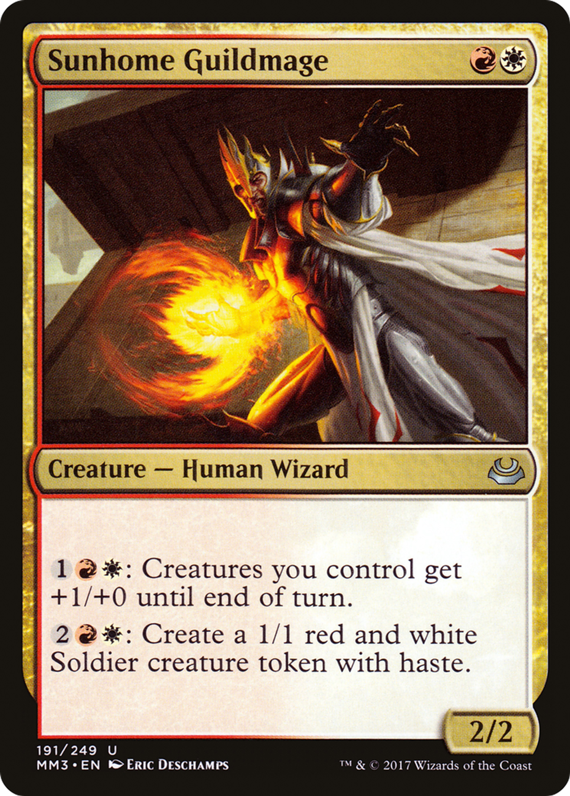 Sunhome Guildmage — Modern Masters 2017 — Magic: The Gathering