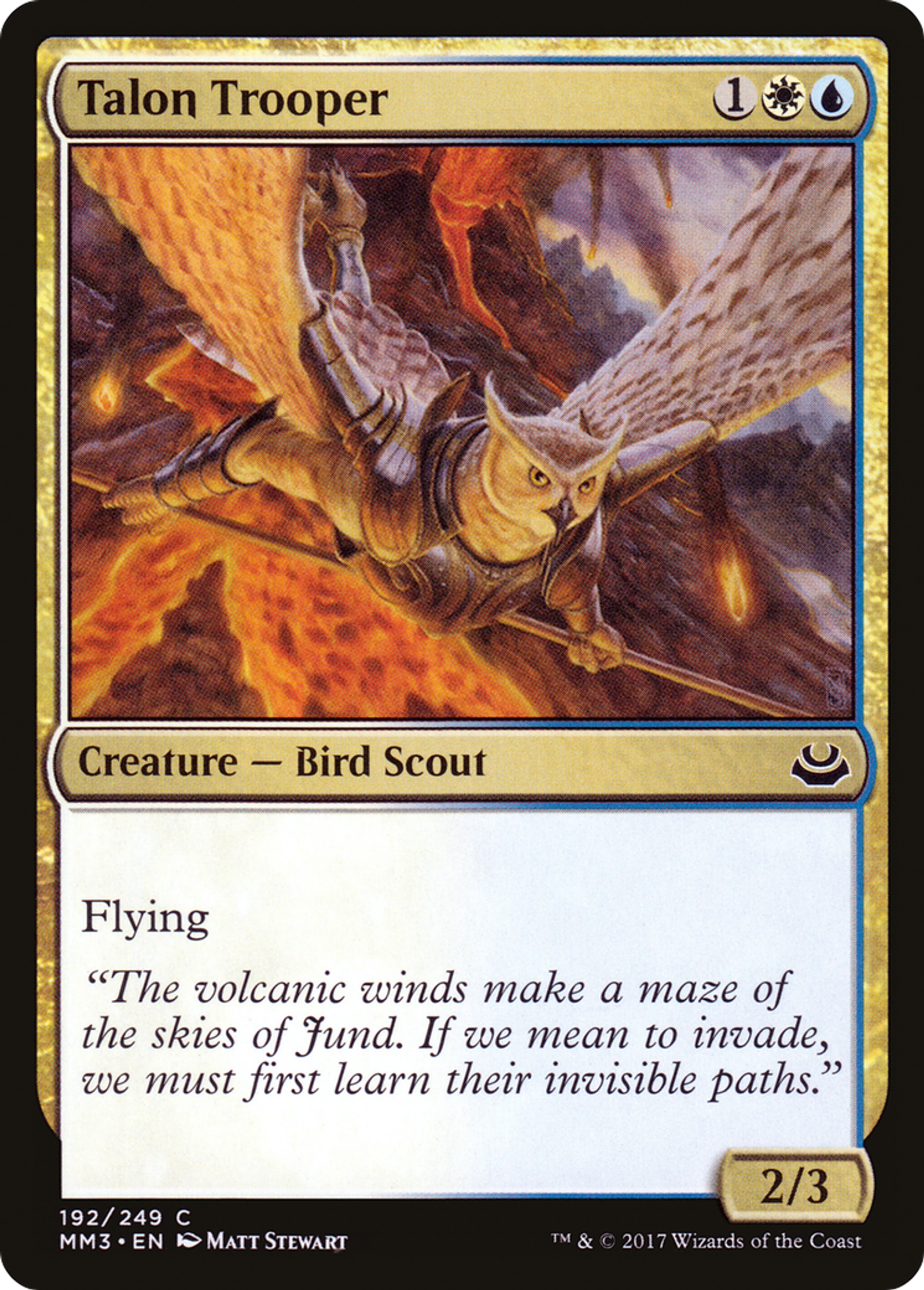 Talon Trooper — Modern Masters 2017 — Magic: The Gathering