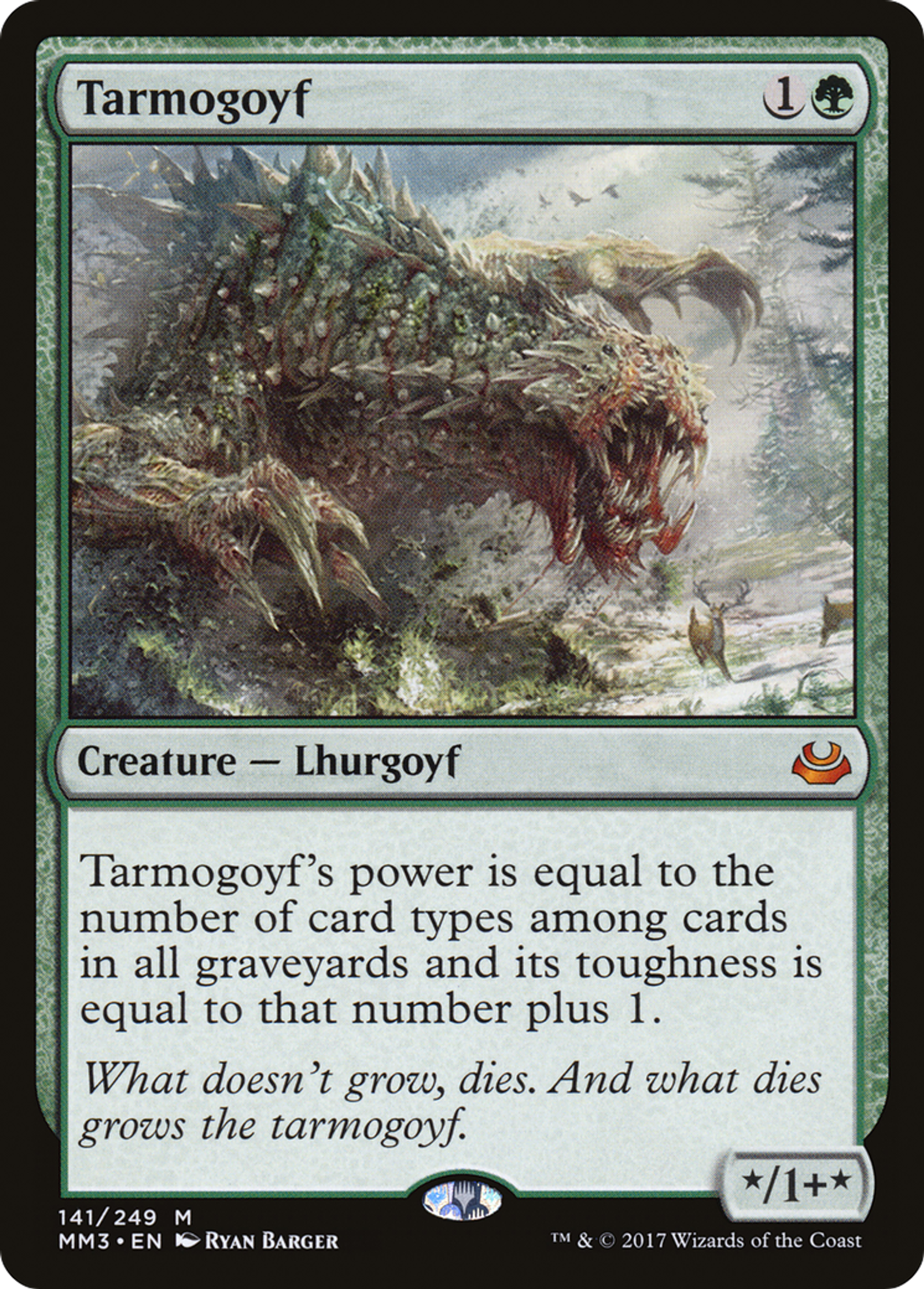 Tarmogoyf — Modern Masters 2017 — Magic: The Gathering