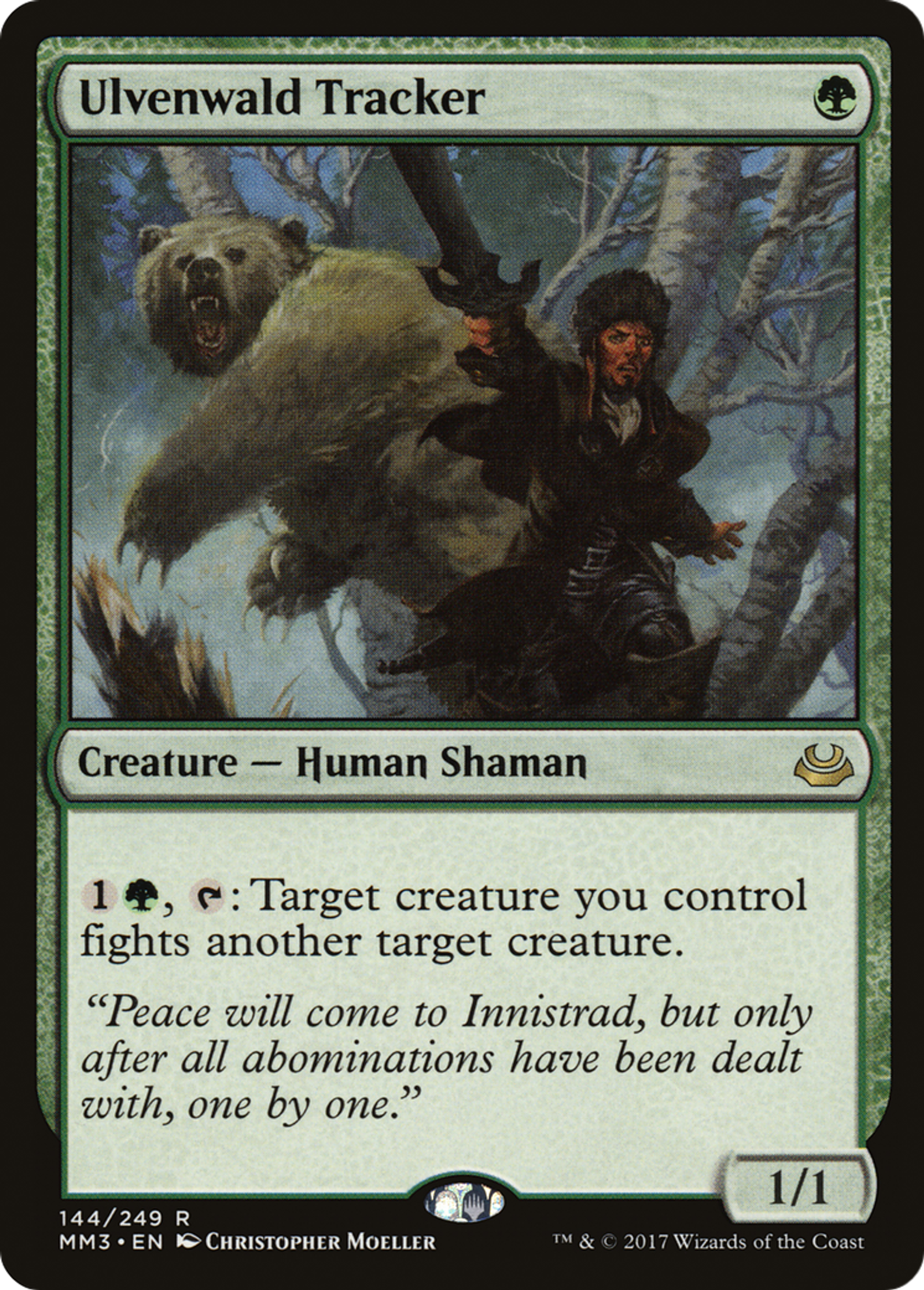 Ulvenwald Tracker — Modern Masters 2017 — Magic: The Gathering