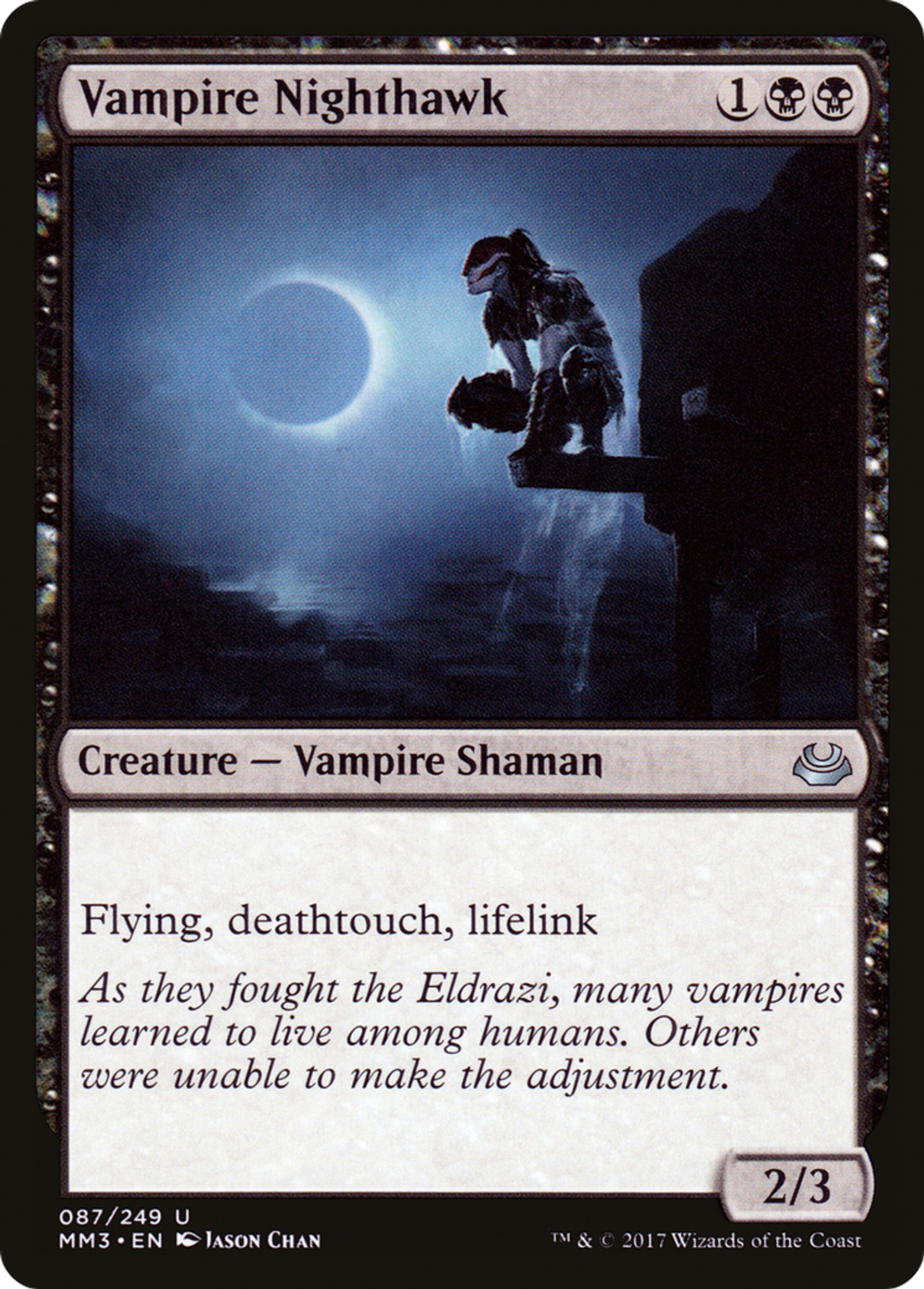 Vampire Nighthawk — Modern Masters 2017 — Magic: The Gathering