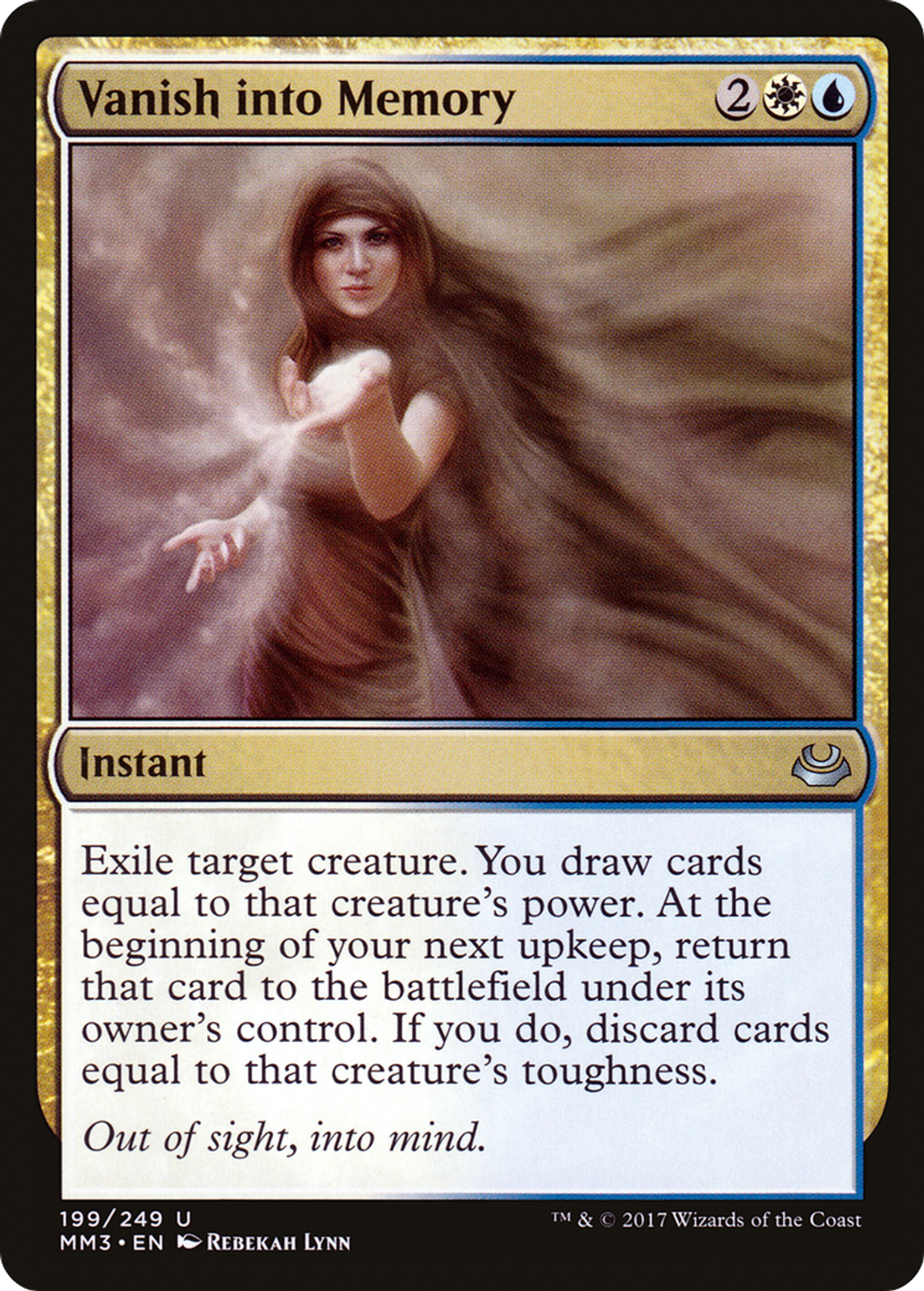 Vanish into Memory — Modern Masters 2017 — Magic: The Gathering