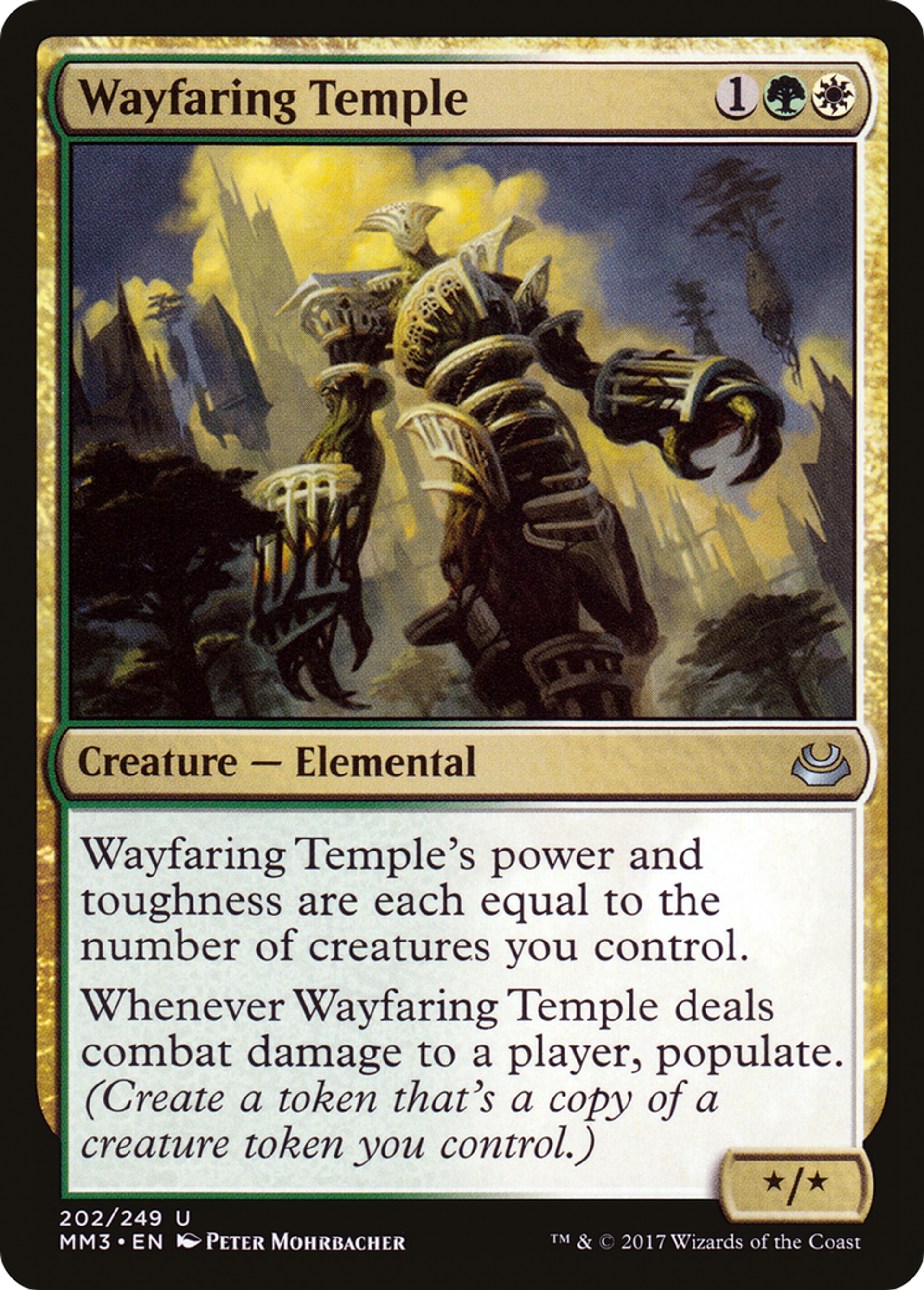 Wayfaring Temple — Modern Masters 2017 — Magic: The Gathering