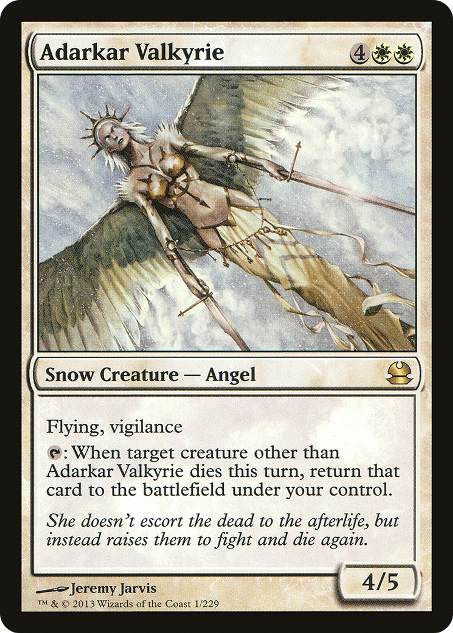 Adarkar Valkyrie — Modern Masters — Magic: The Gathering