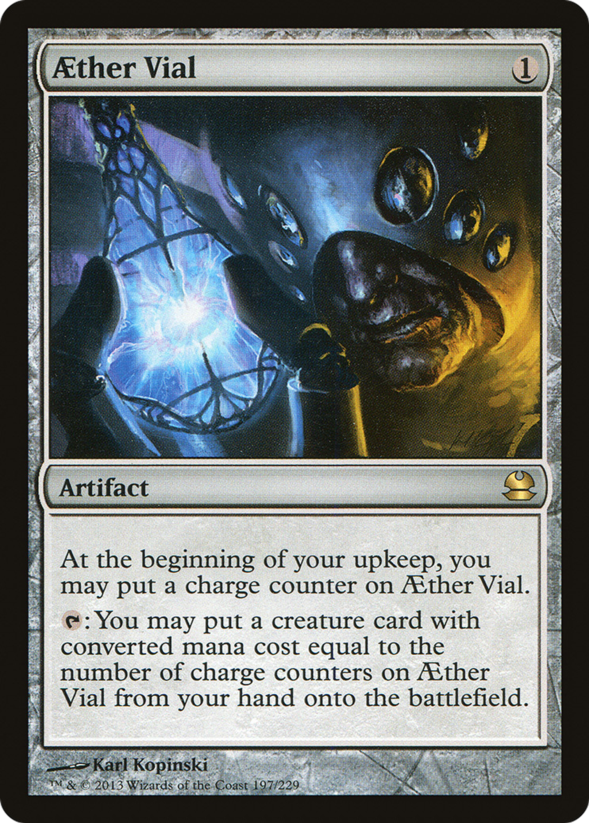 Aether Vial — Modern Masters — Magic: The Gathering