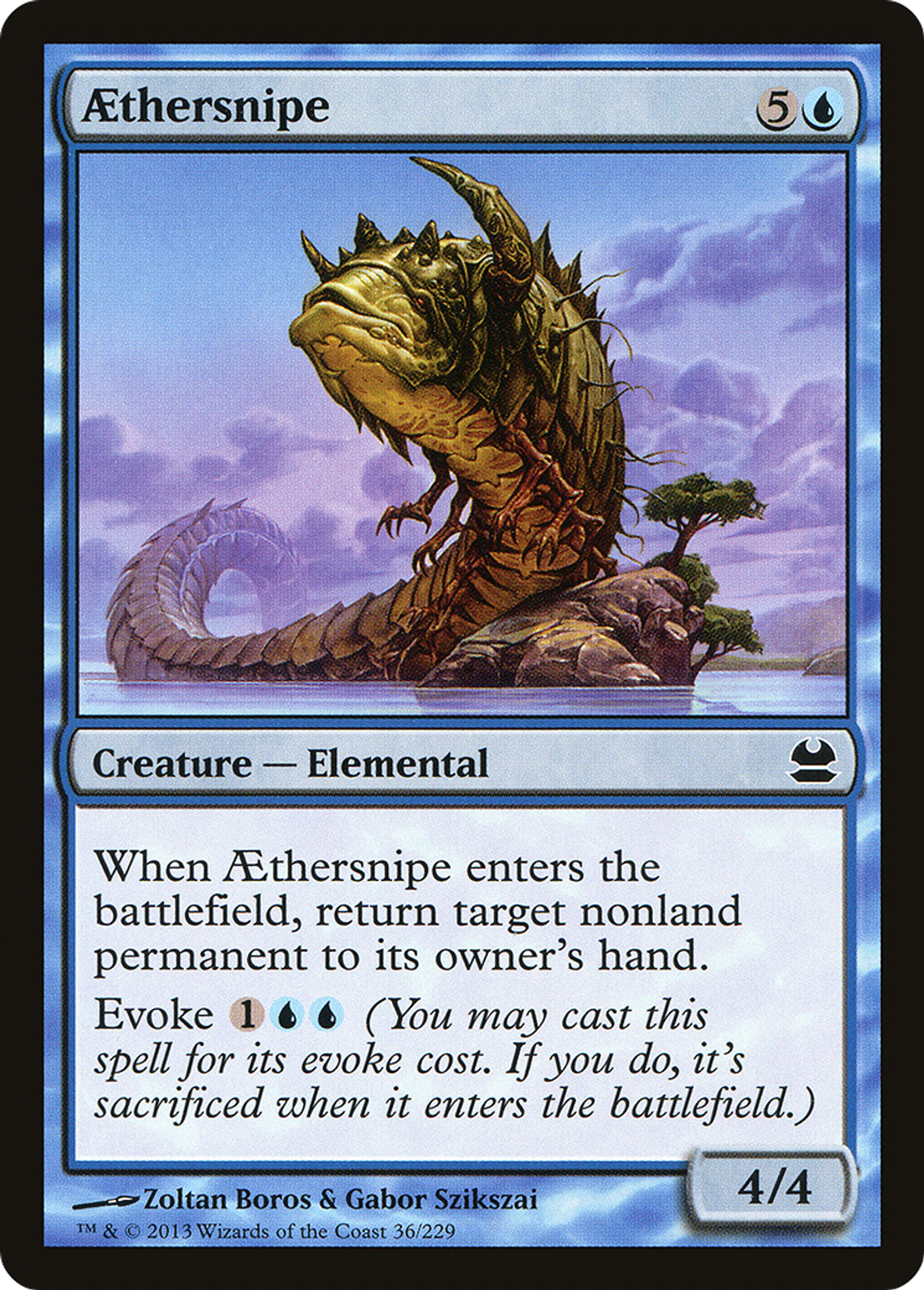 Aethersnipe — Modern Masters — Magic: The Gathering