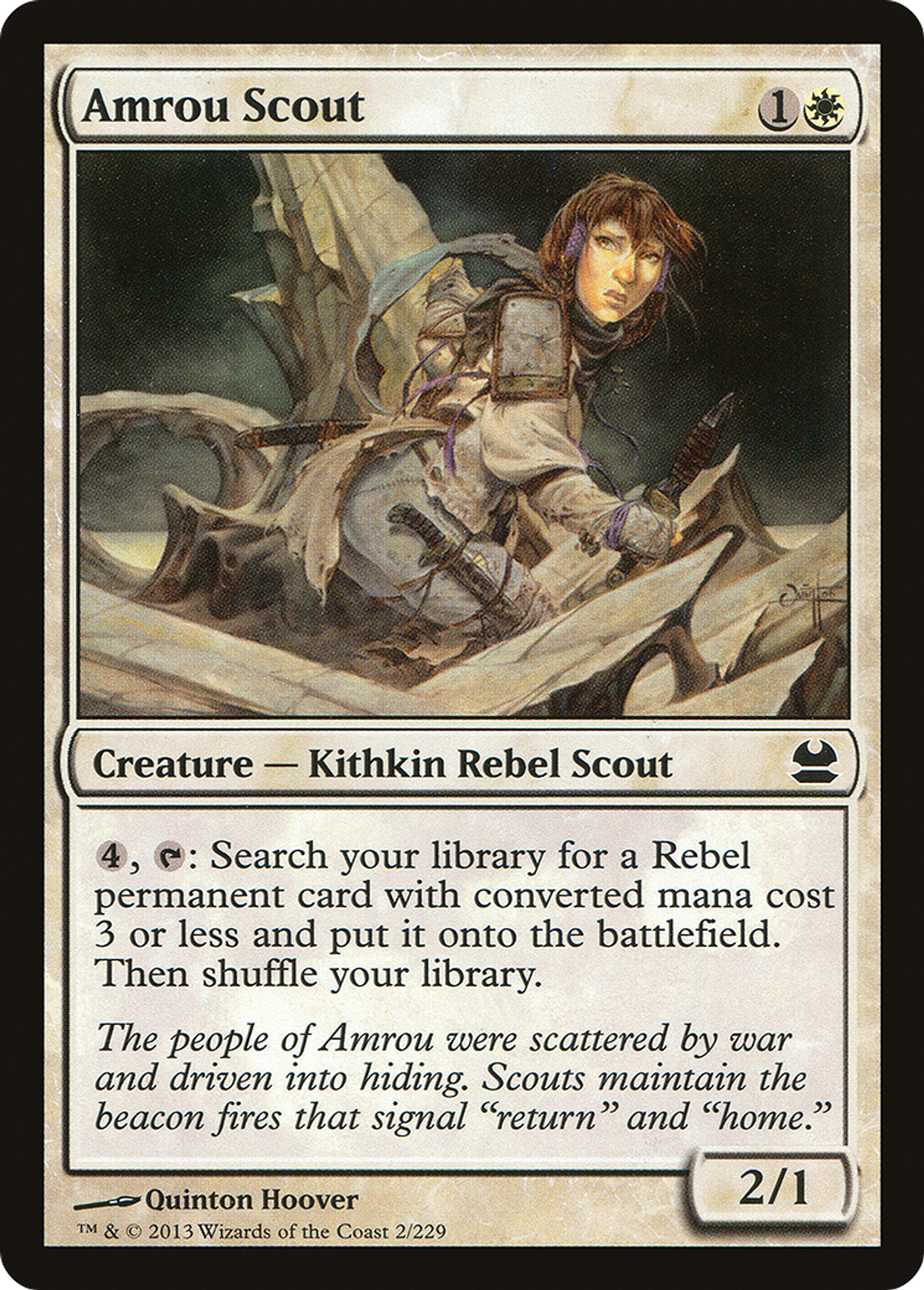 Amrou Scout — Modern Masters — Magic: The Gathering