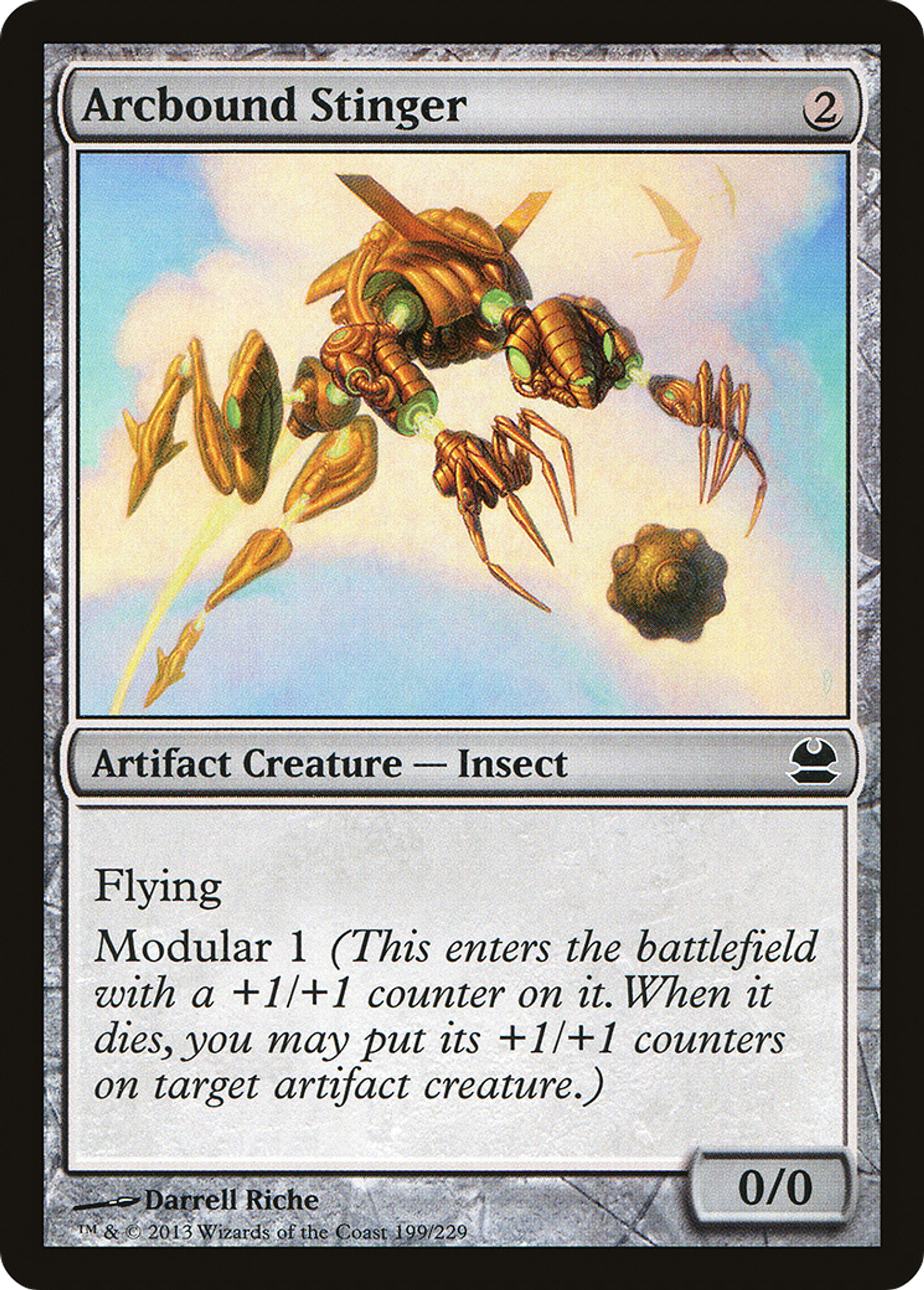 Arcbound Stinger — Modern Masters — Magic: The Gathering
